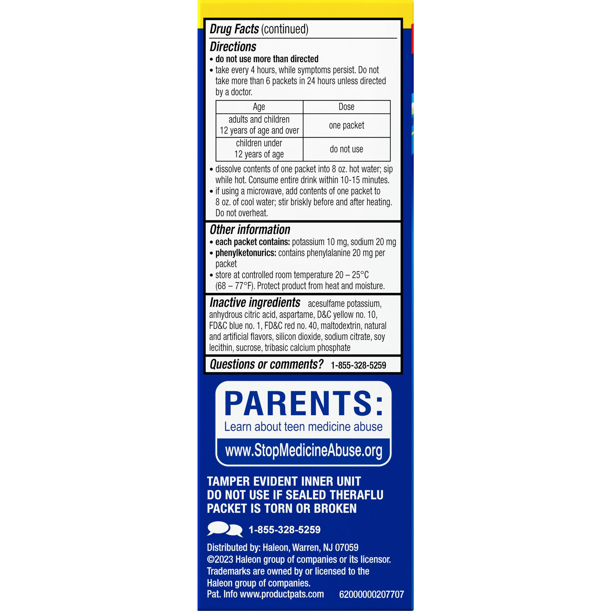 Theraflu Daytime Severe Cold Relief Powder