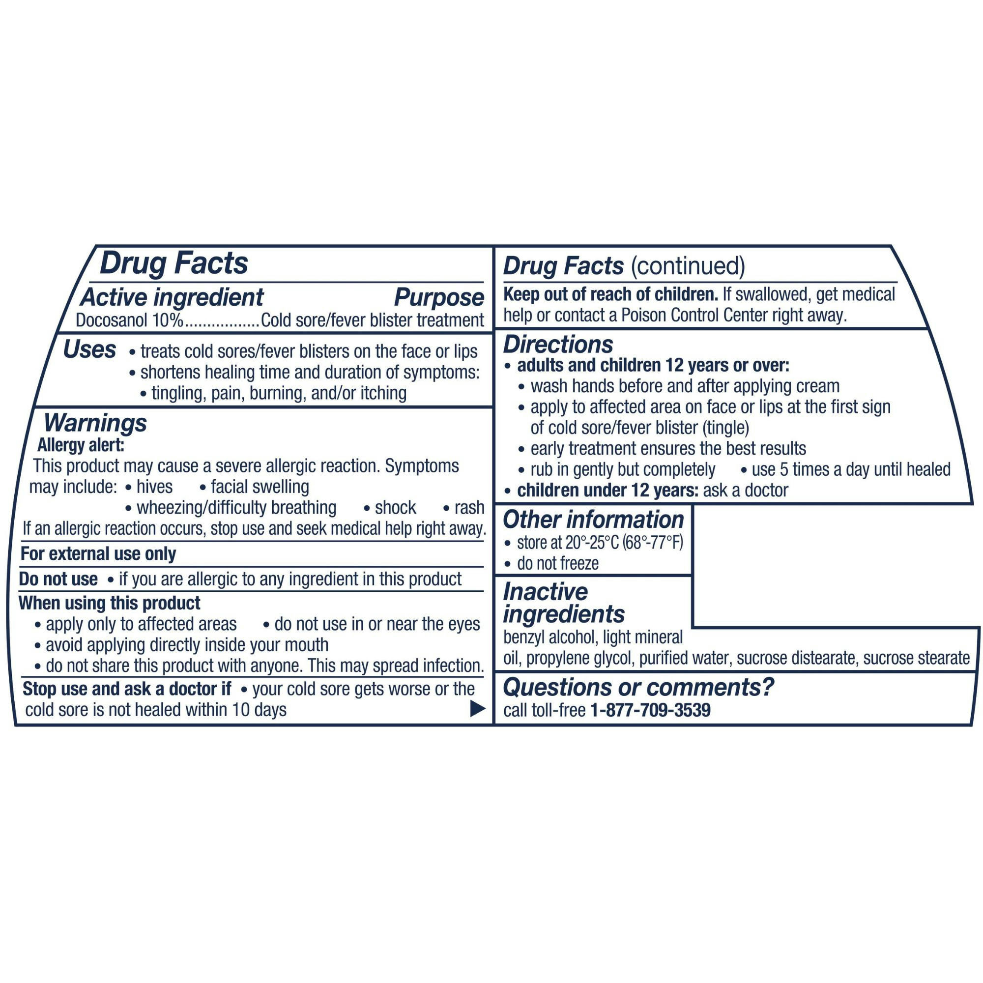 Abreva Cold Sore & Fever Blister Treatment, Pump