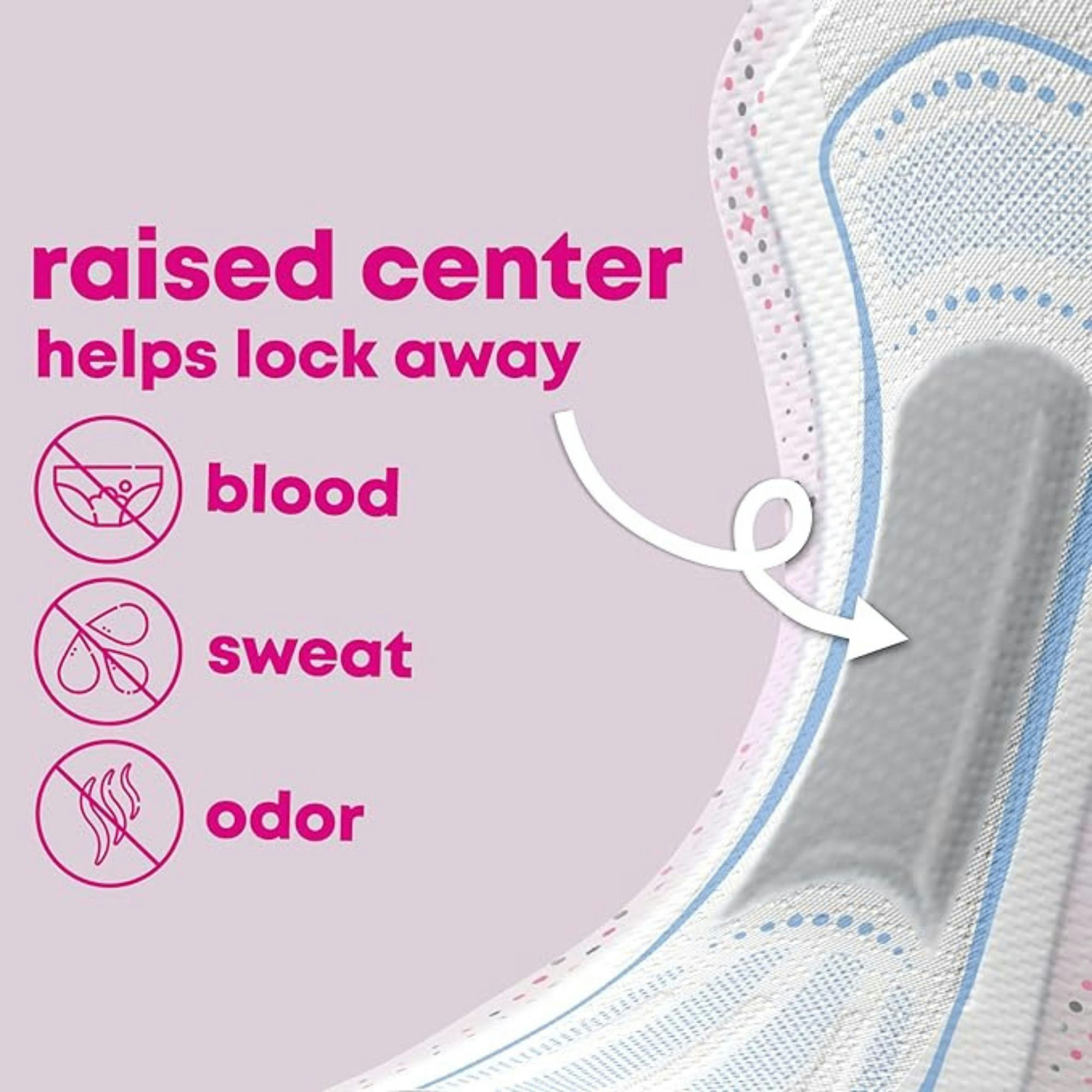 U by Kotex Balance Sized for Teens Ultra Thin Pads with Wings, Heavy Absorbency