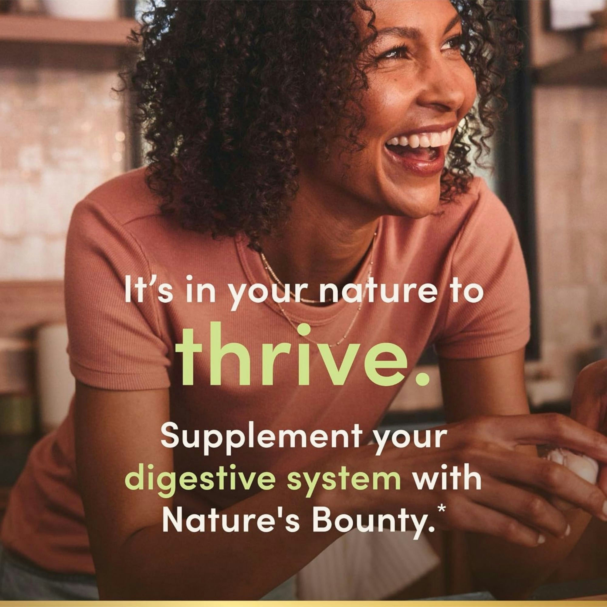 Nature's Bounty Probiotic GX Gas and Bloating Formula Dietary Supplement