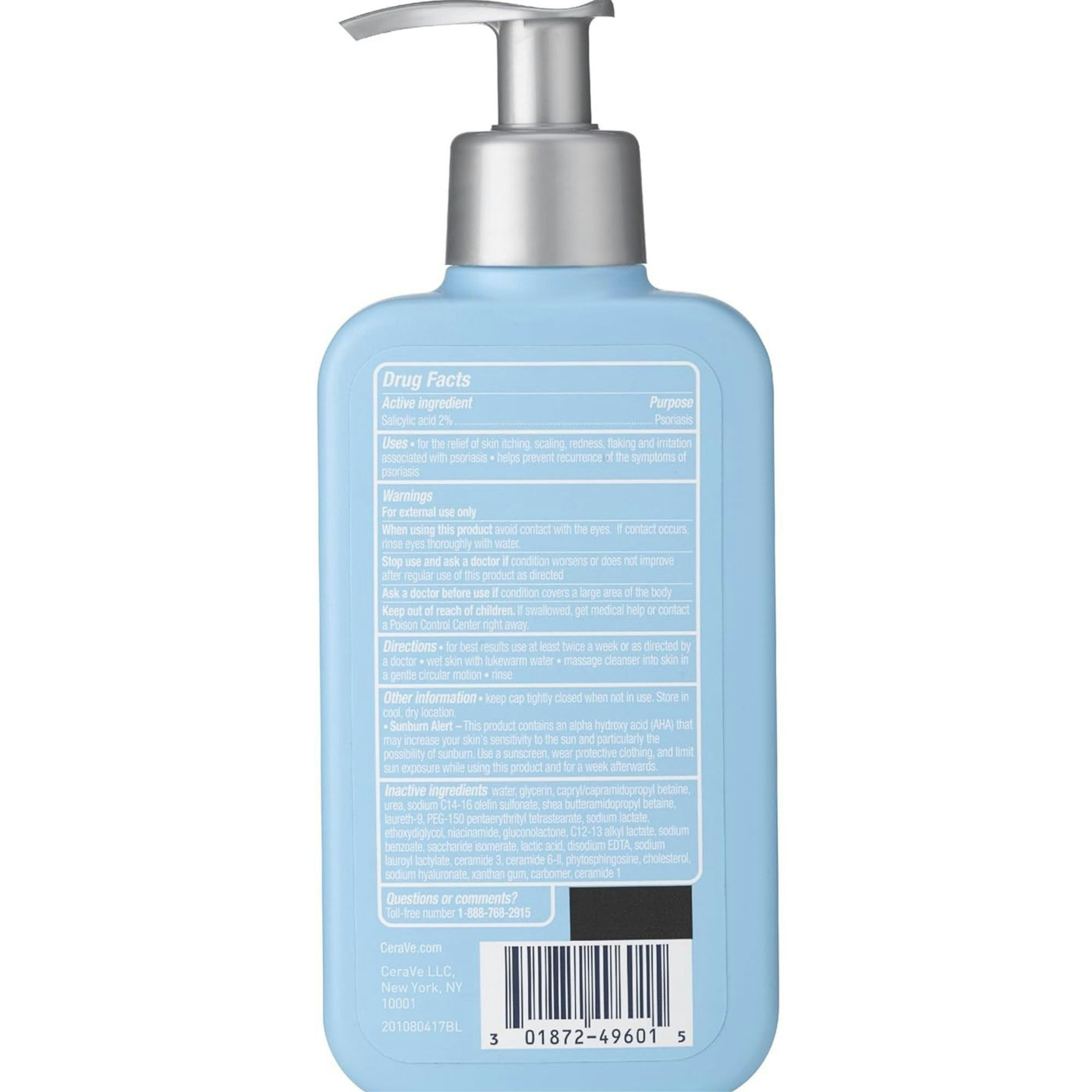 CeraVe Psoriasis Cleanser with Salicylic Acid