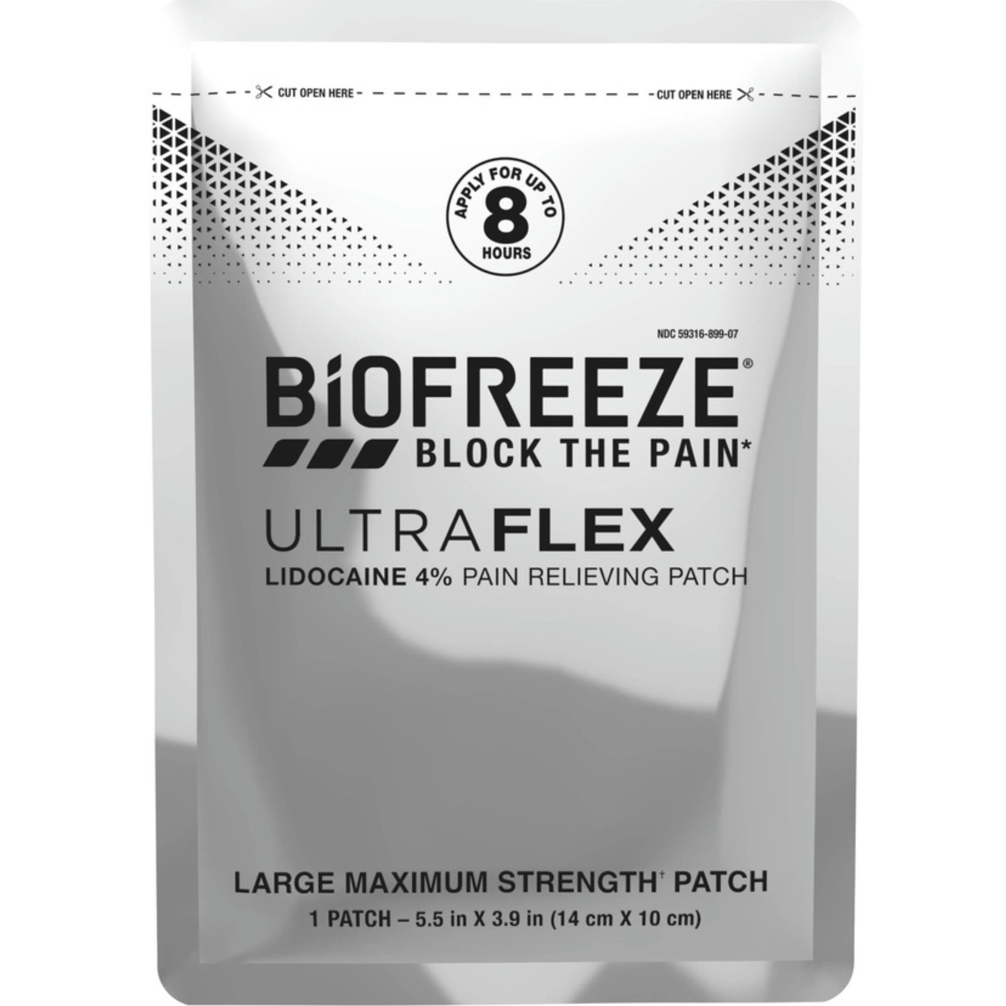 Biofreeze UltraFlex Lidocaine Pain Relieving Patches