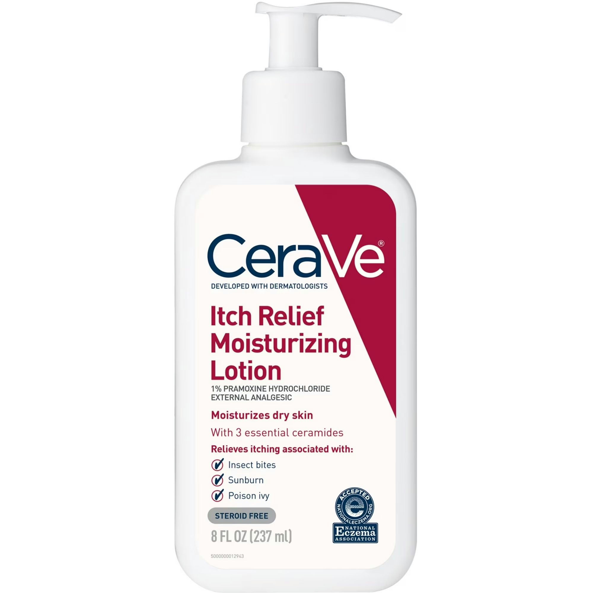 CeraVe Itch Relief Moisturizing Lotion with Pramoxine Hydrochloride