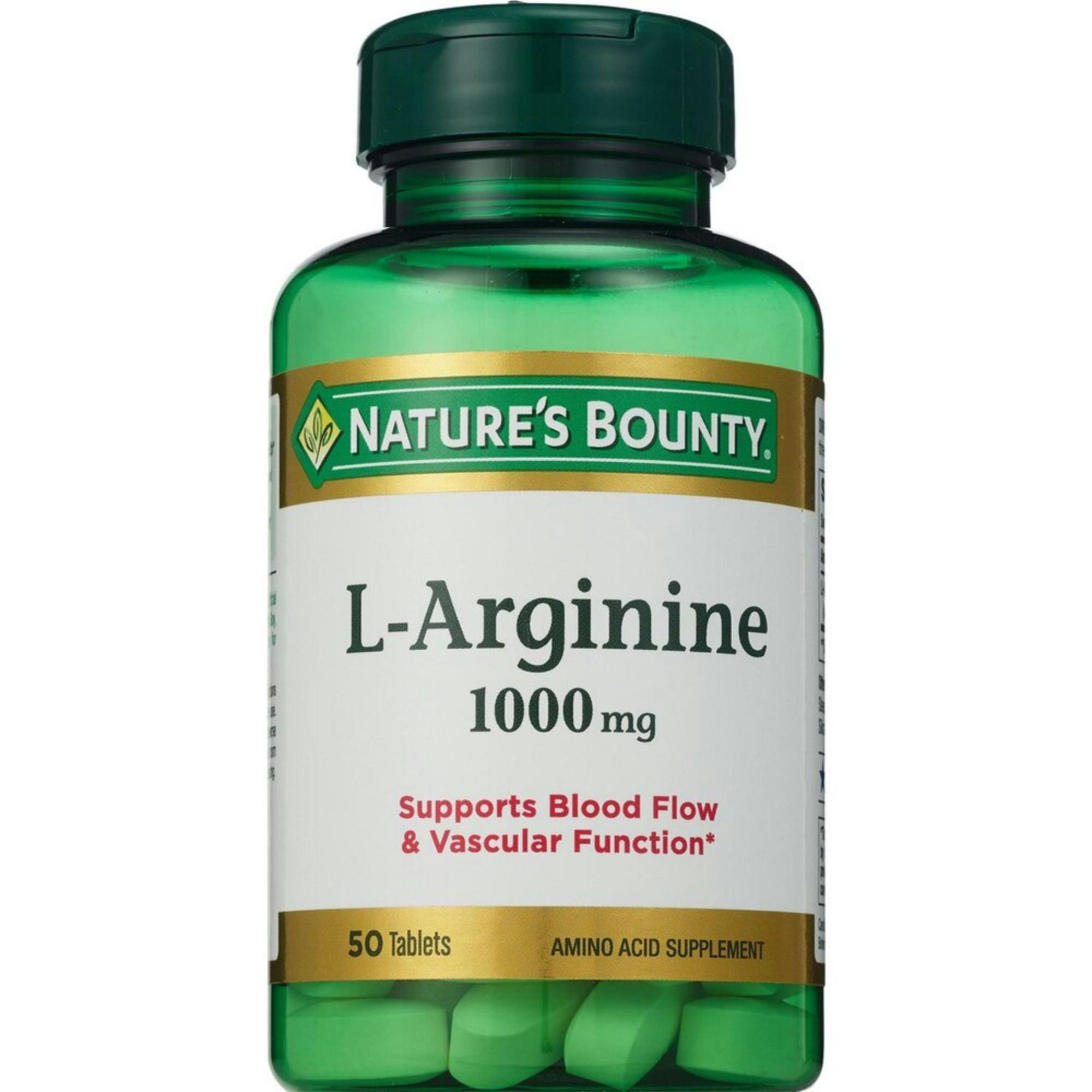 Nature's Bounty L-Arginine Amino Acid Supplement, 1000 mg