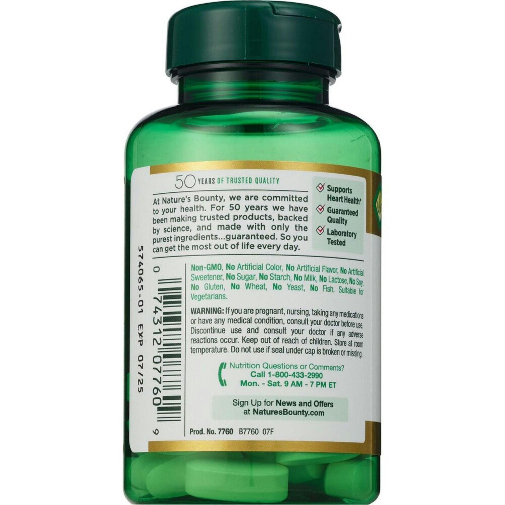 Nature's Bounty L-Arginine Amino Acid Supplement, 1000 mg