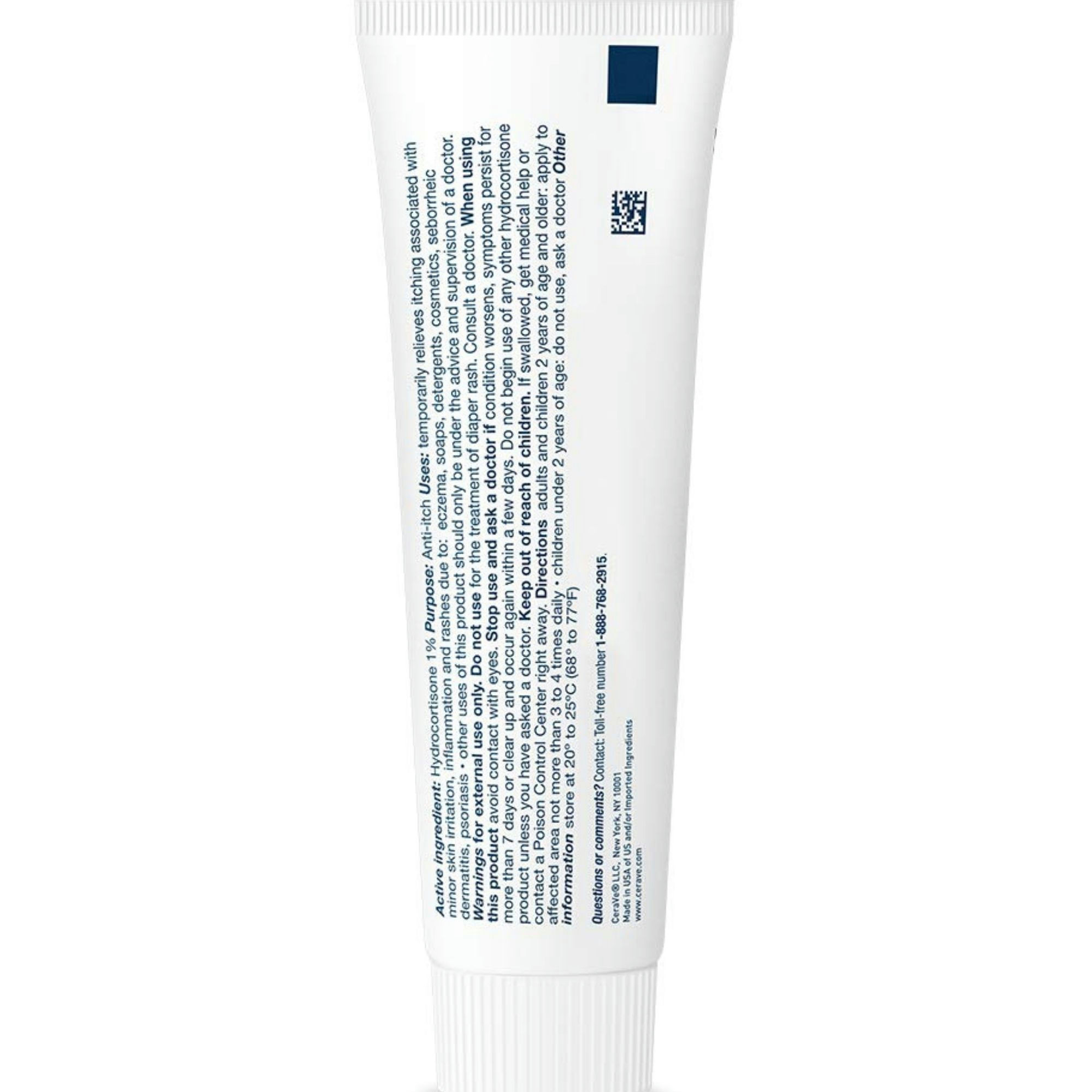 CeraVe Maximum Strength 1% Hydrocortisone Anti-Itch Cream