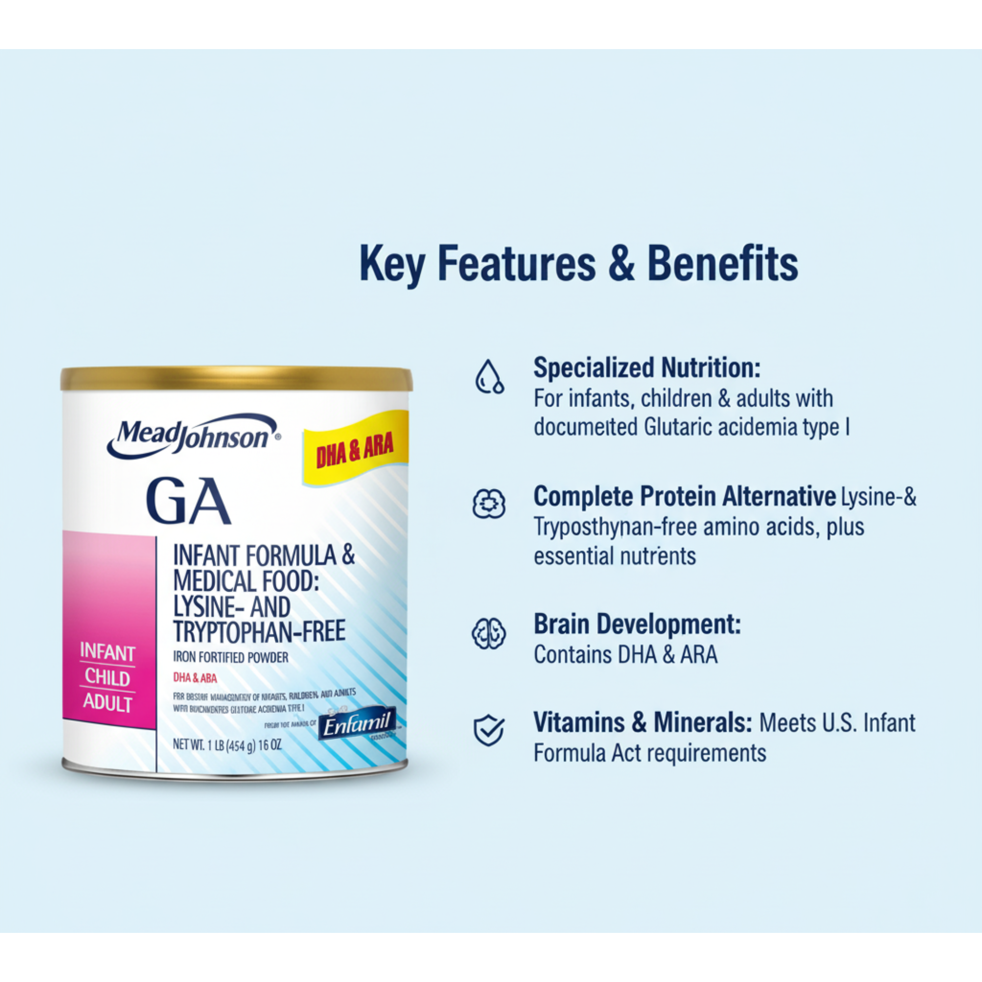 Mead Johnson GA Infant Formula & Medical Food