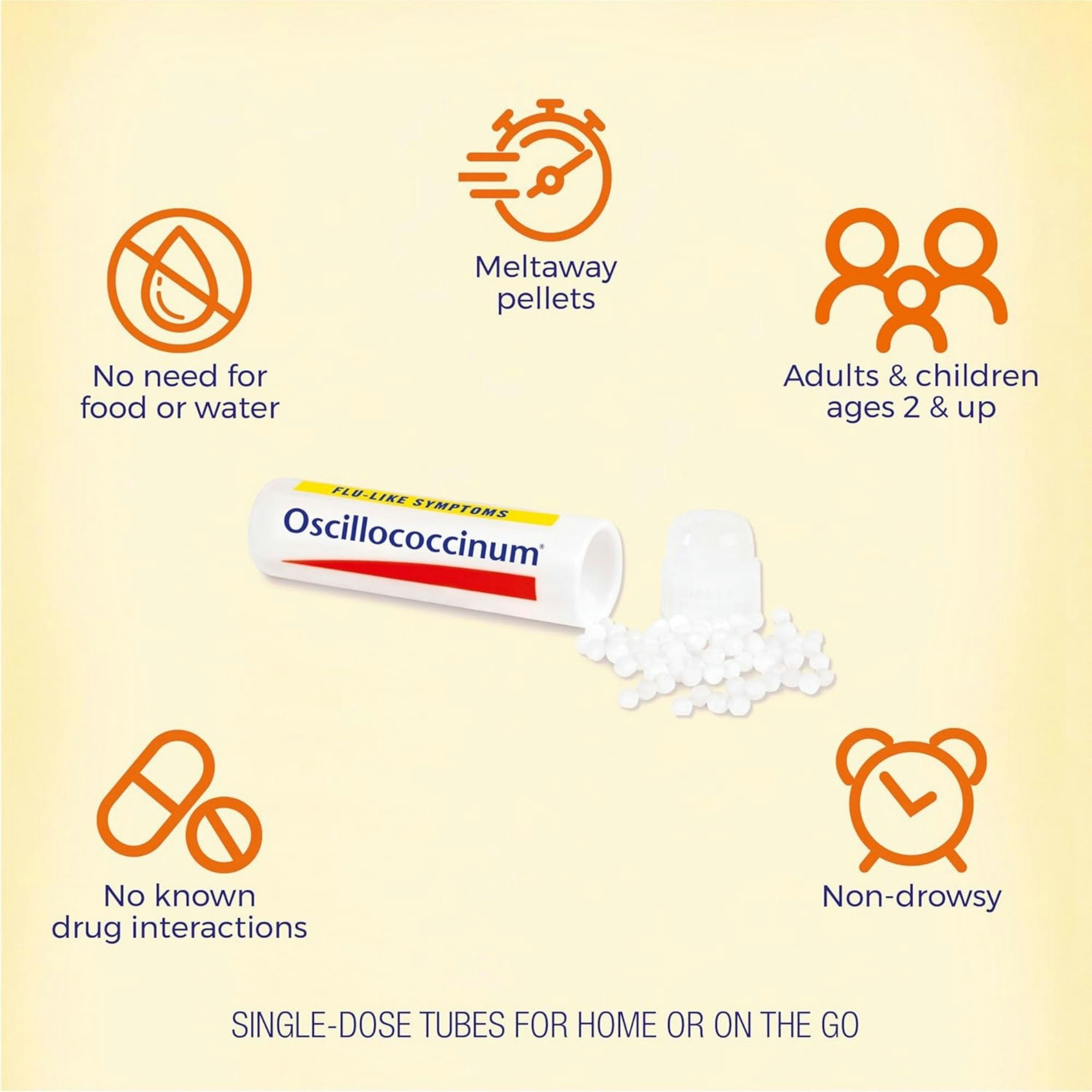Oscillococcinum Homeopathic Medicine for Flu-Like Symptom Relief