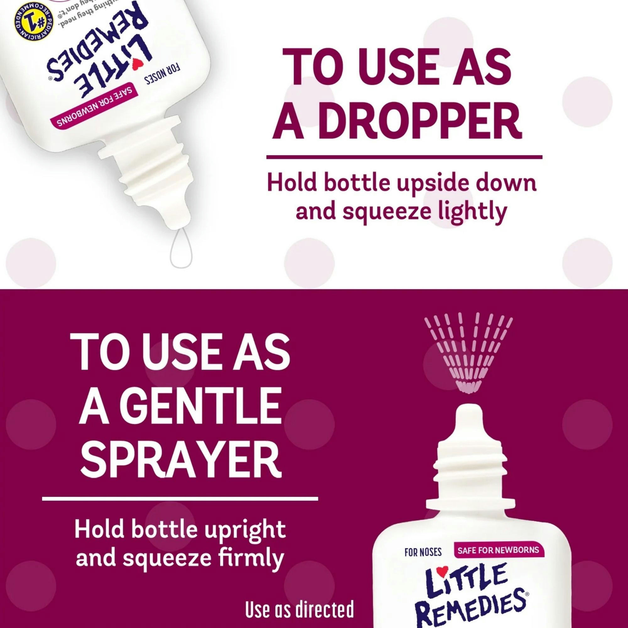 Little Remedies Saline Spray Plus Drops