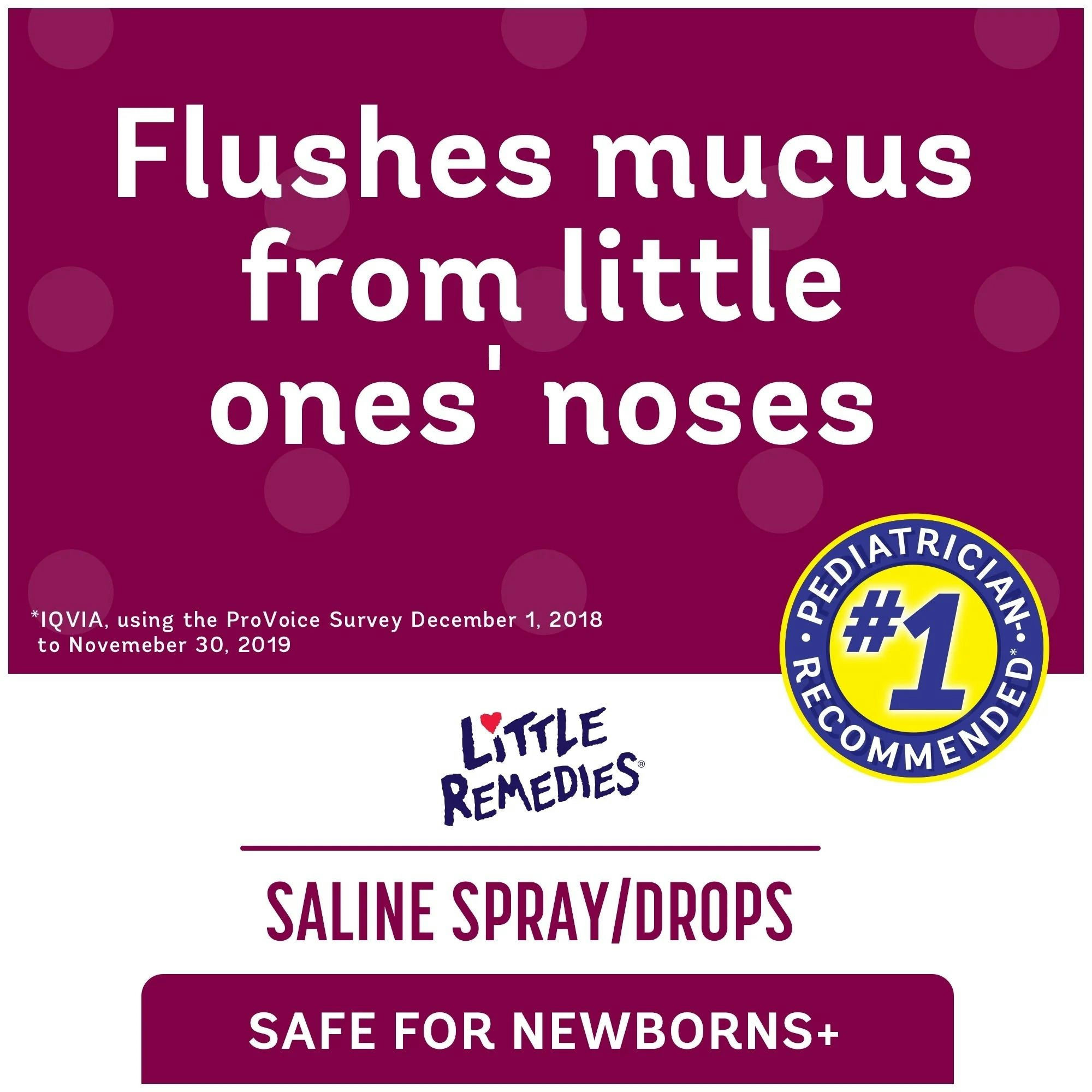 Little Remedies Saline Spray Plus Drops