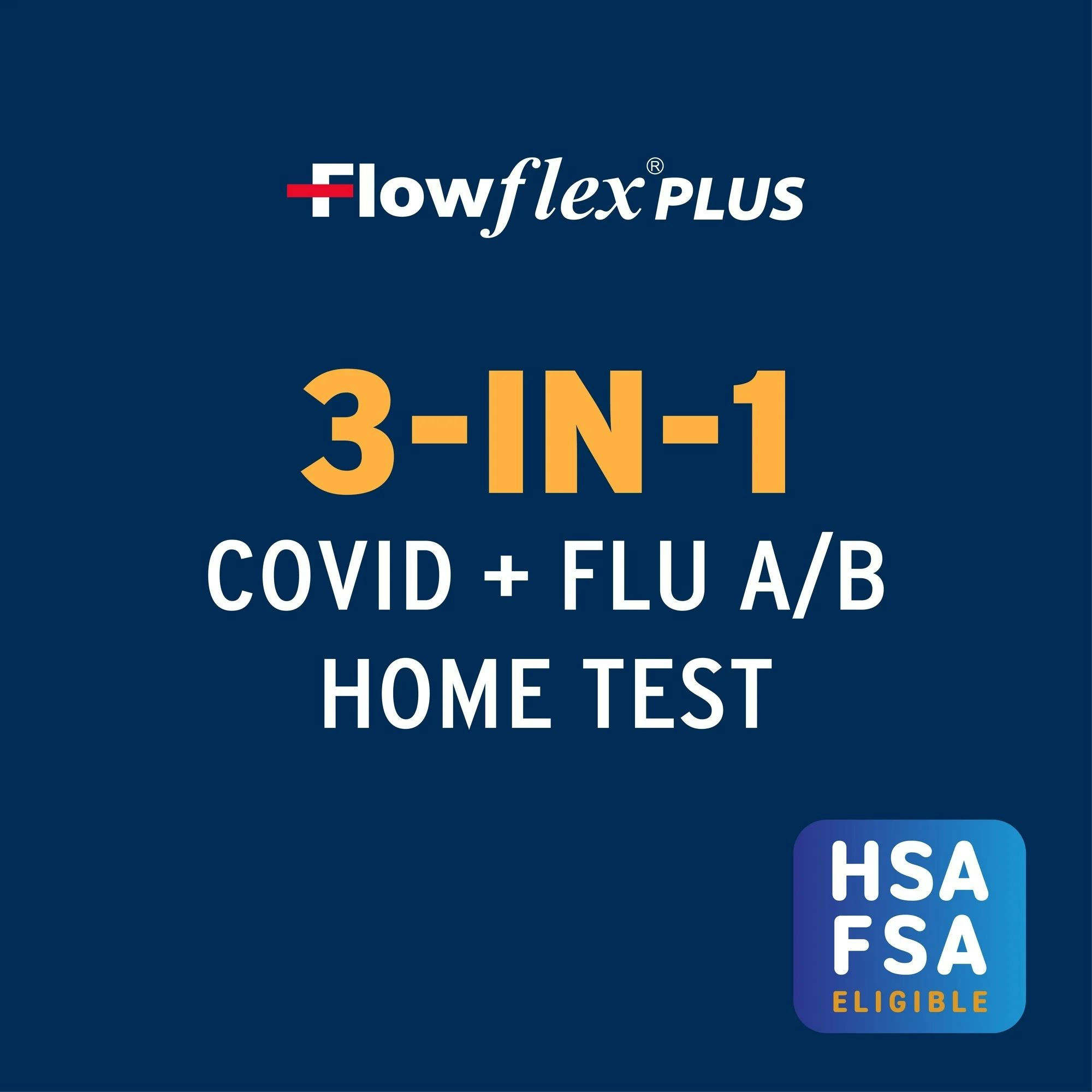 Flowflex Plus COVID-19 and Flu A/B Home Test