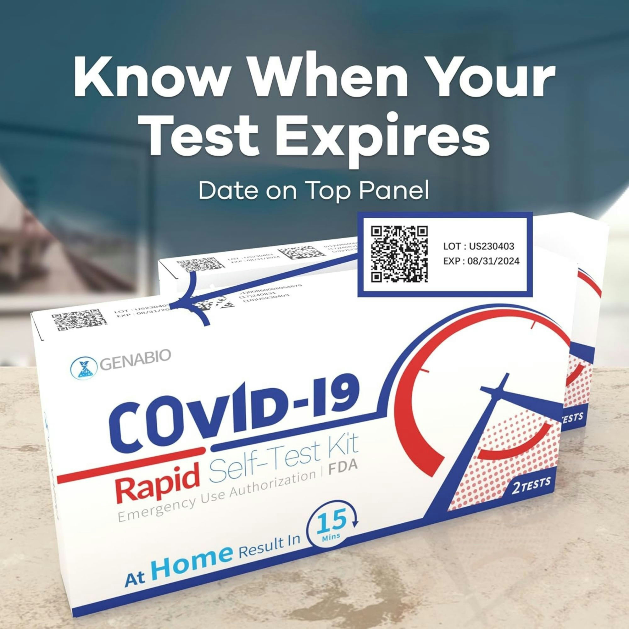 Genabio COVID-19 Rapid Self-Test Kit