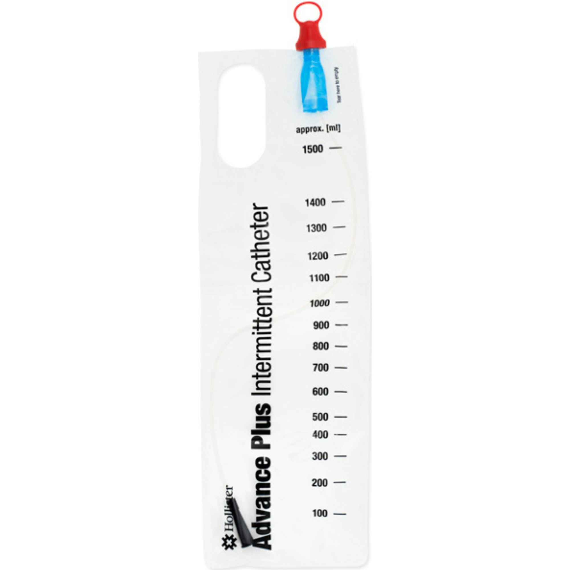 Hollister Advance Plus Intermittent Catheter Kit, Coude Tip