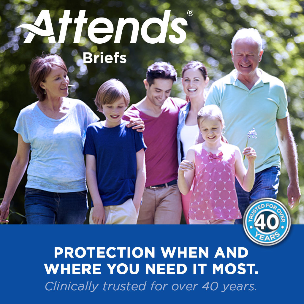 Attends Breathable Youth Diapers with Tabs, Severe