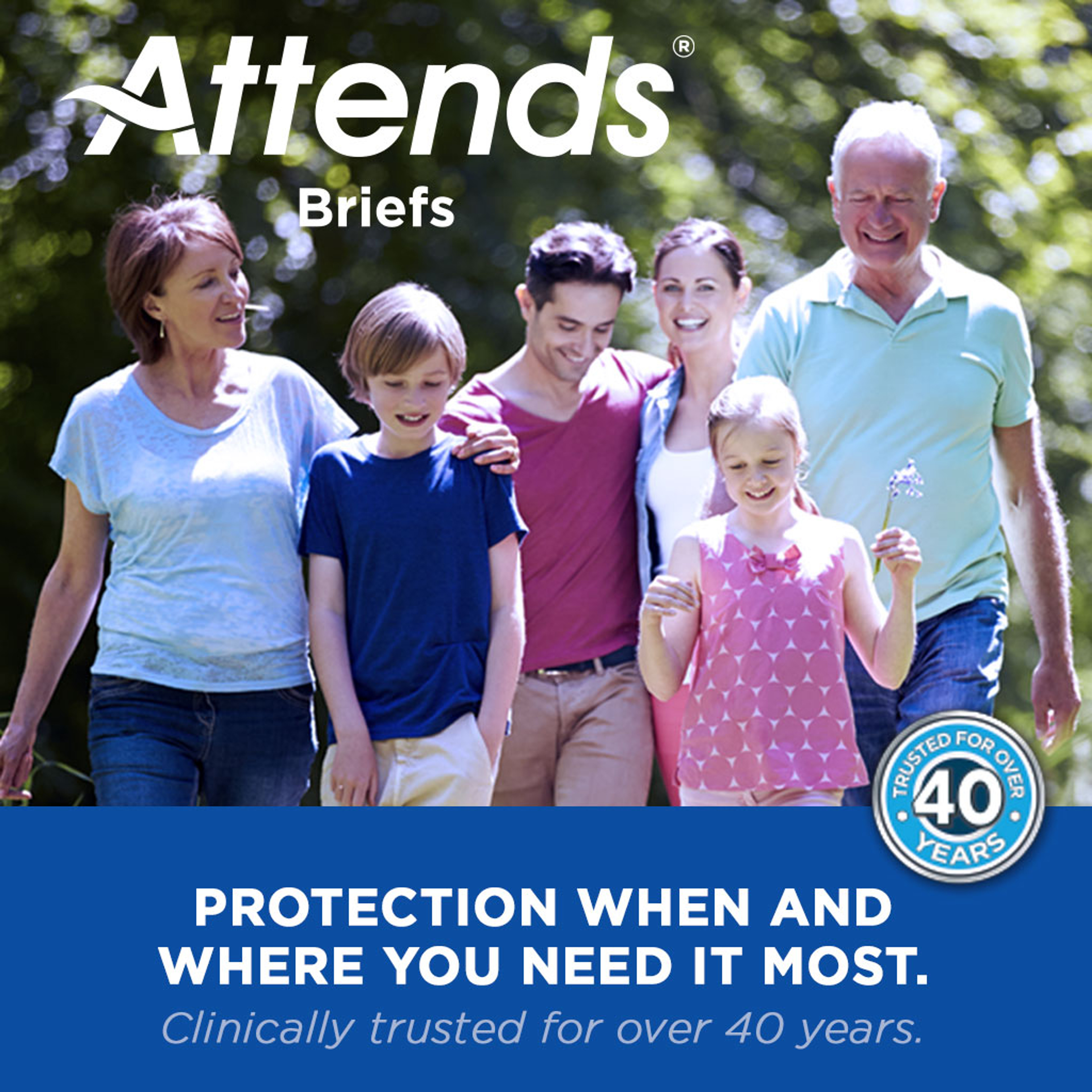 Attends Breathable Youth Diapers with Tabs, Severe