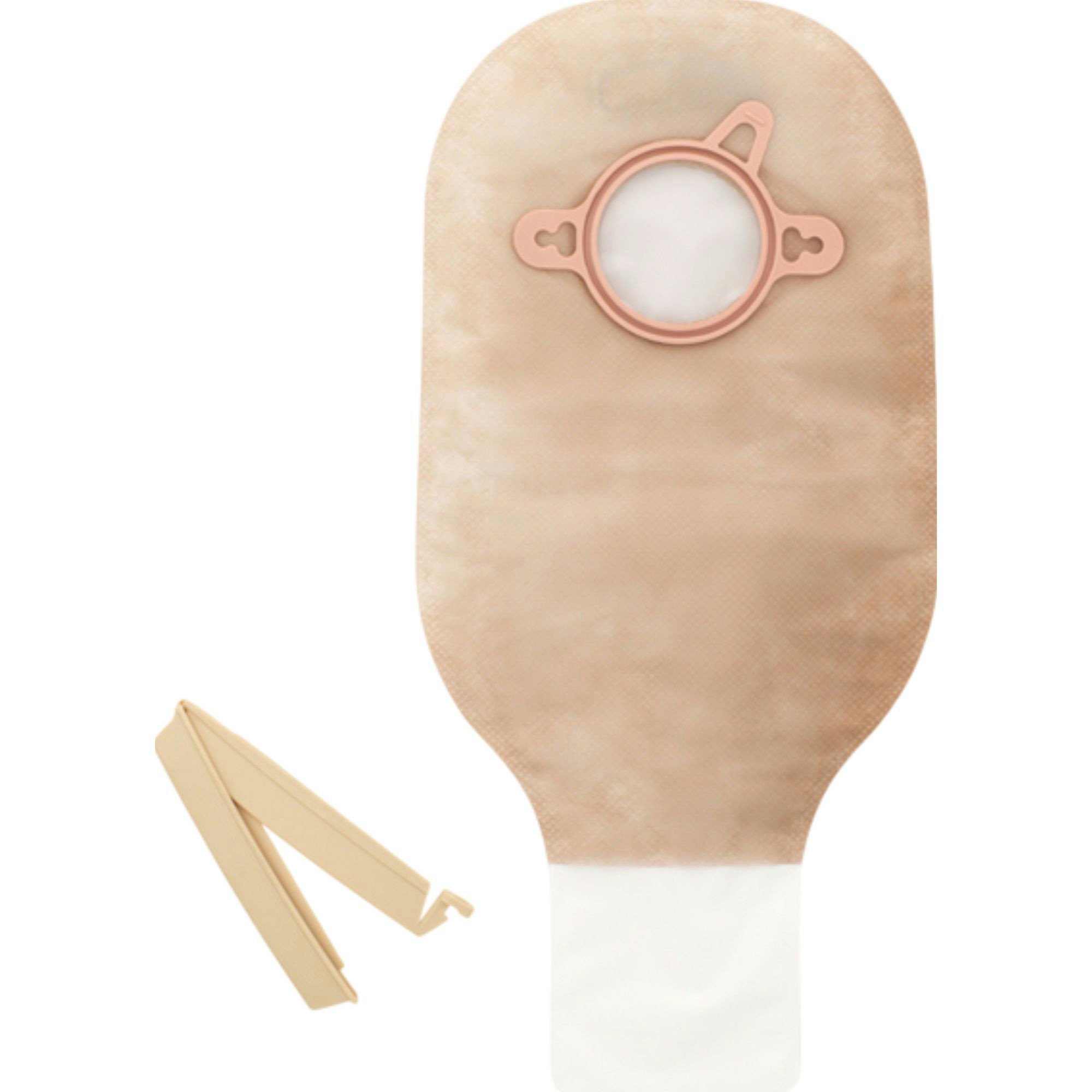 Hollister New Image Two-Piece Drainable Ostomy Pouch With Filter, Clamp Closure