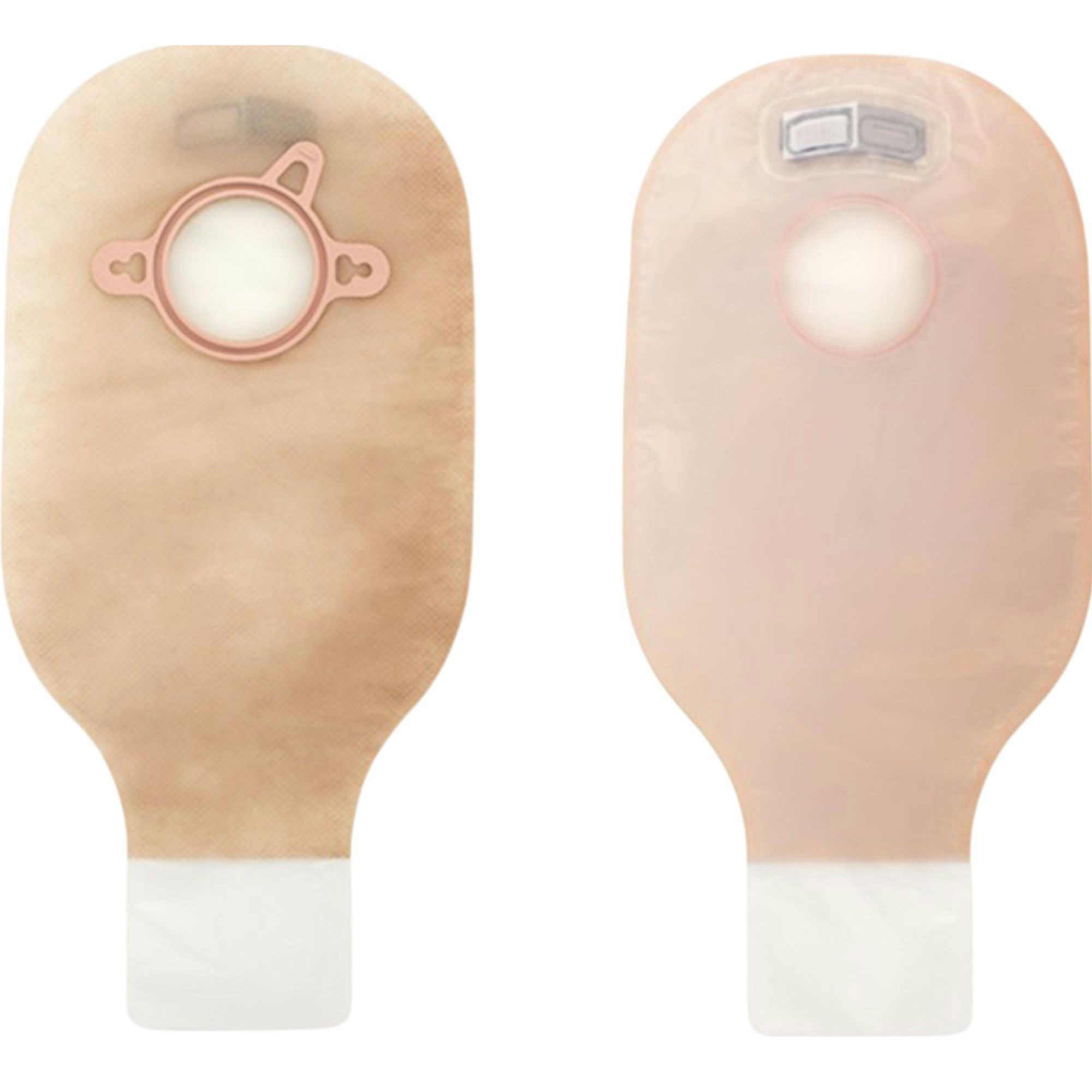Hollister New Image Two-Piece Drainable Ostomy Pouch With Filter, Clamp Closure