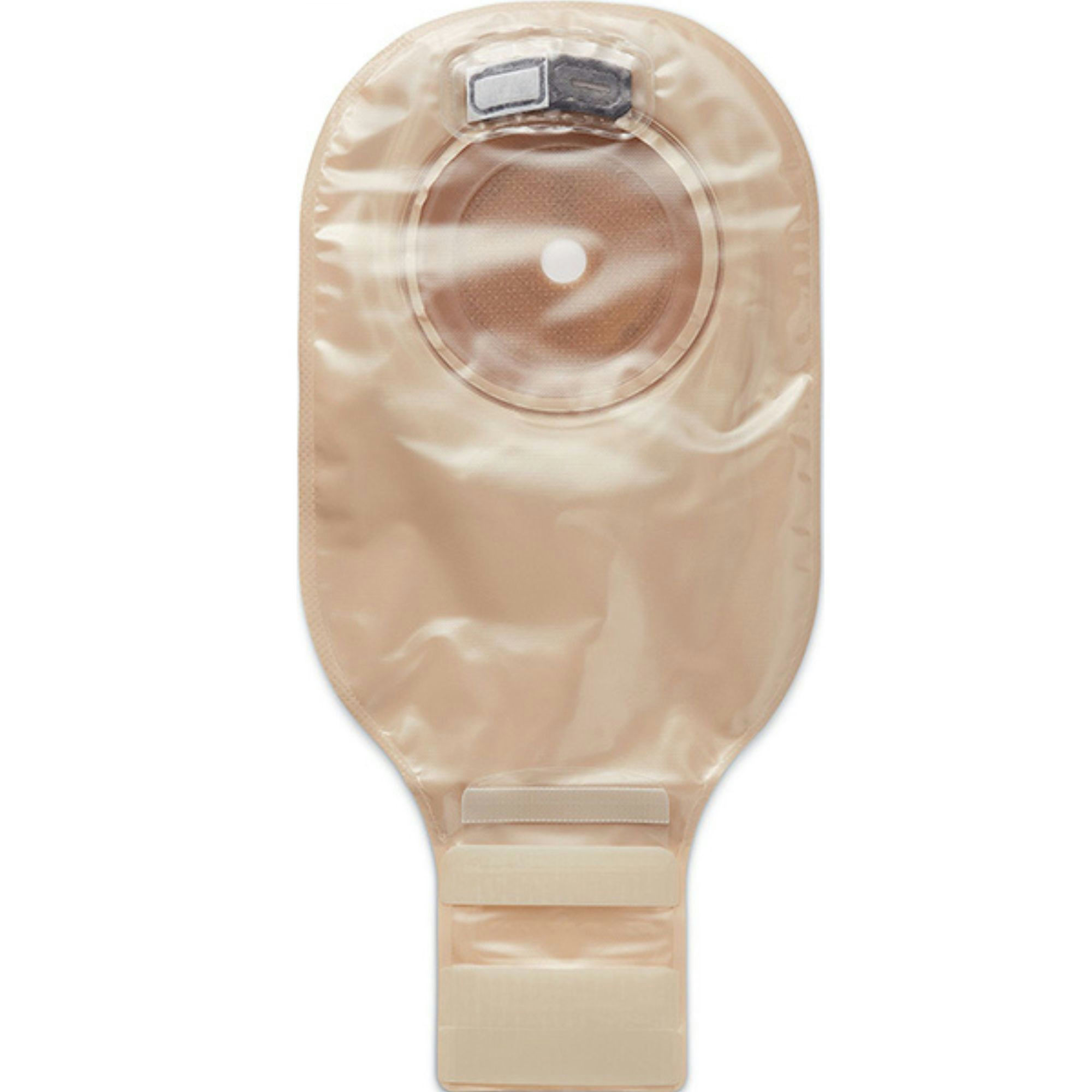 Hollister Premier CeraPlus Soft Convex One-Piece Drainable Ostomy Pouch with Tape Border, Pre-Sized