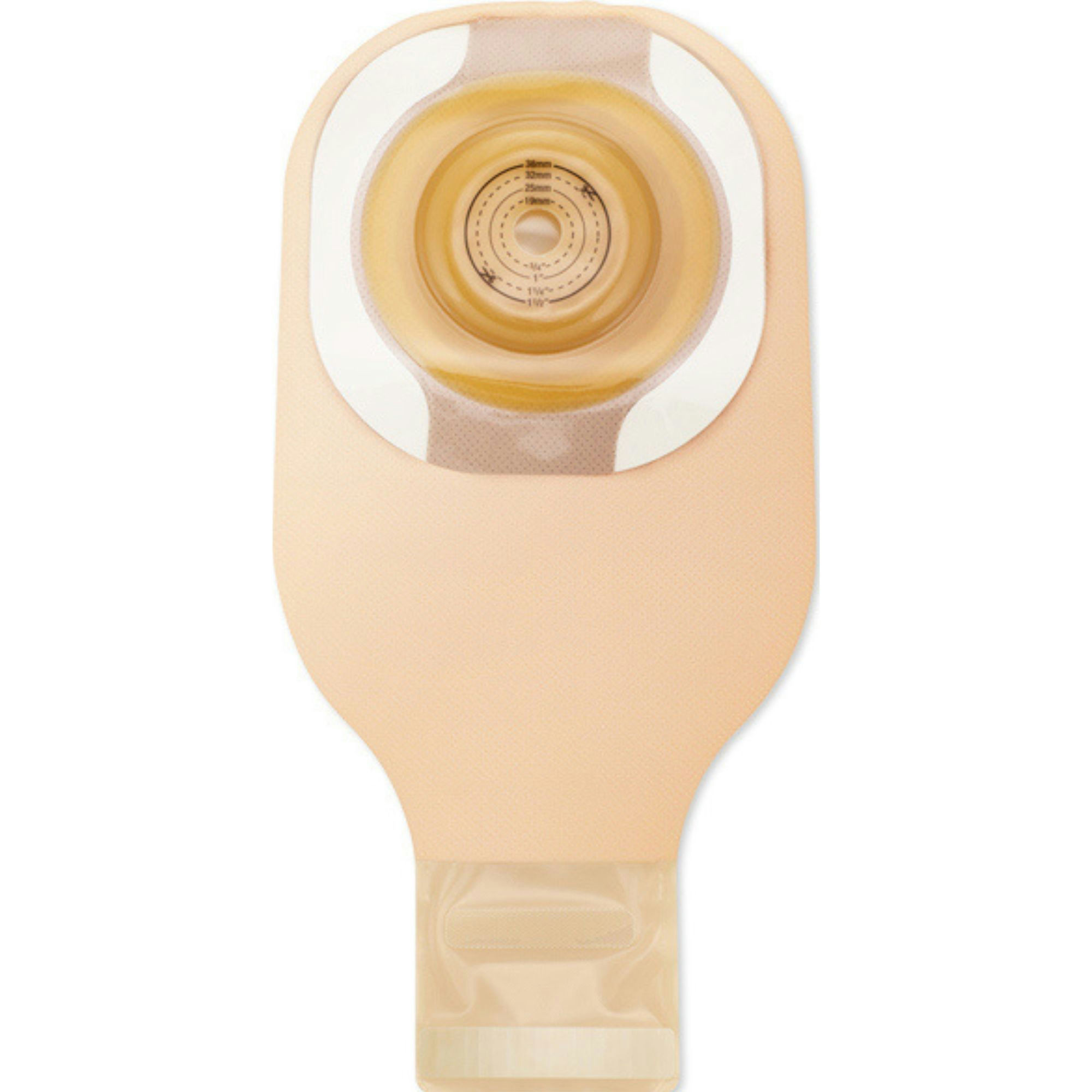 Hollister Premier FlexTend Soft Convex One-Piece Drainable Ostomy Pouch with Filter, Pre-Sized