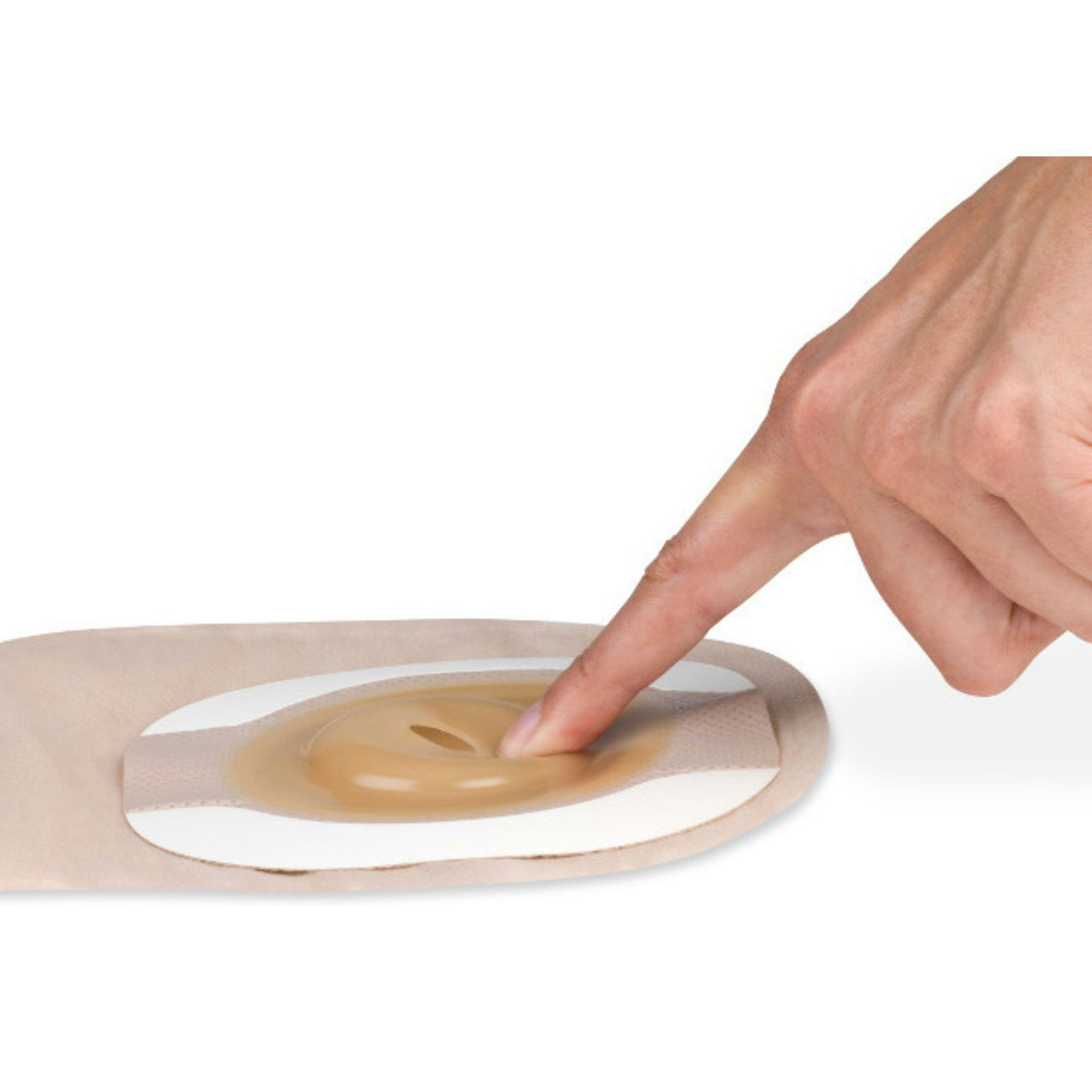 Hollister Premier FlexTend Soft Convex One-Piece Drainable Ostomy Pouch with Filter, Pre-Sized