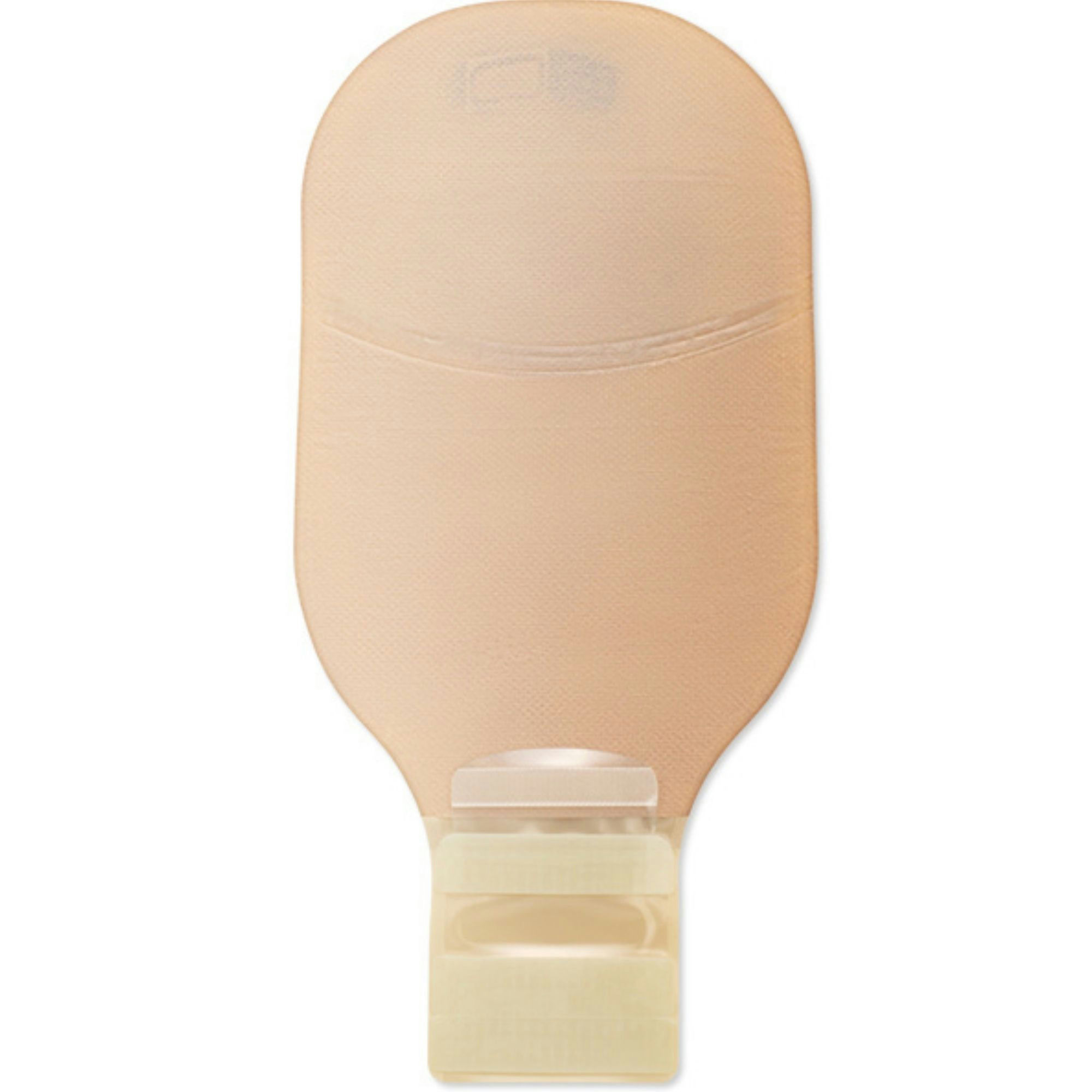 Hollister Premier Flat CeraPlus One Piece Drainable Ostomy Pouch with Filter, Trim-to-Fit