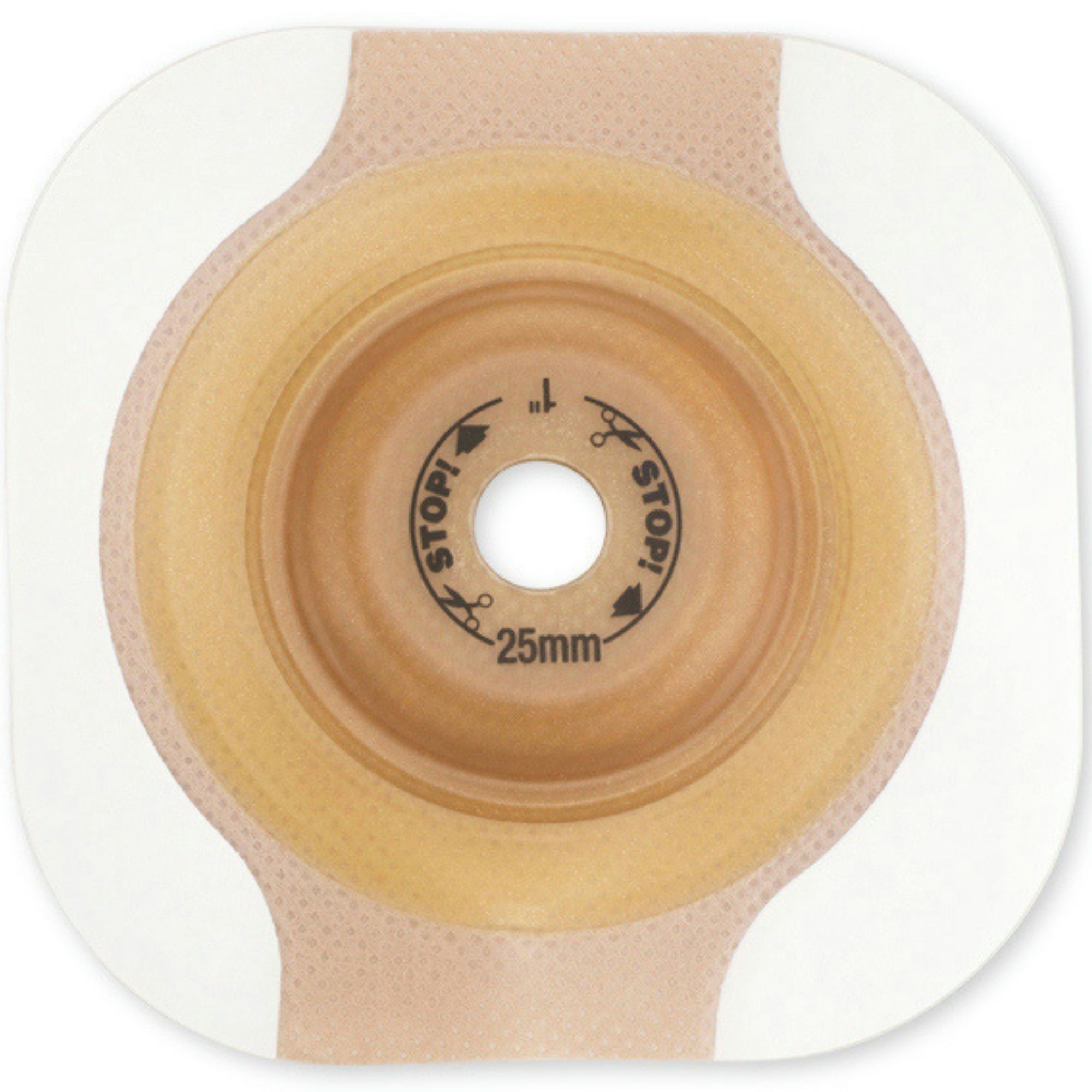 Hollister New Image Convex CeraPlus Skin Barrier with Tape Border, Trim-to-Fit
