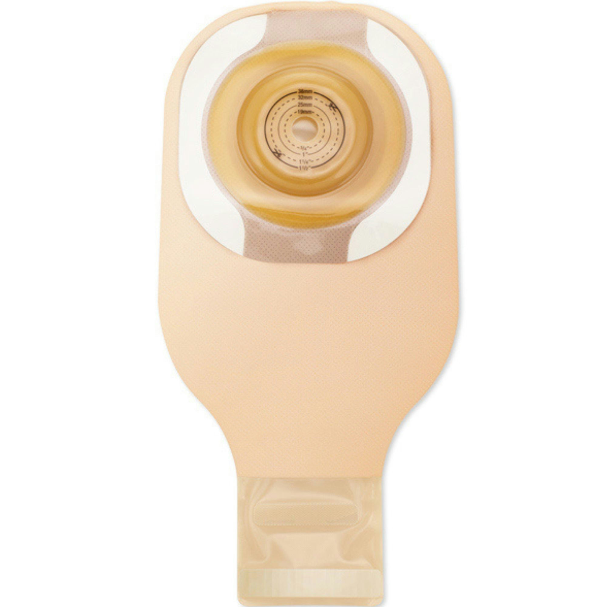 Hollister Premier Soft Convex Flextend One Piece Drainable Ostomy Pouch with Filter, Trim to Fit