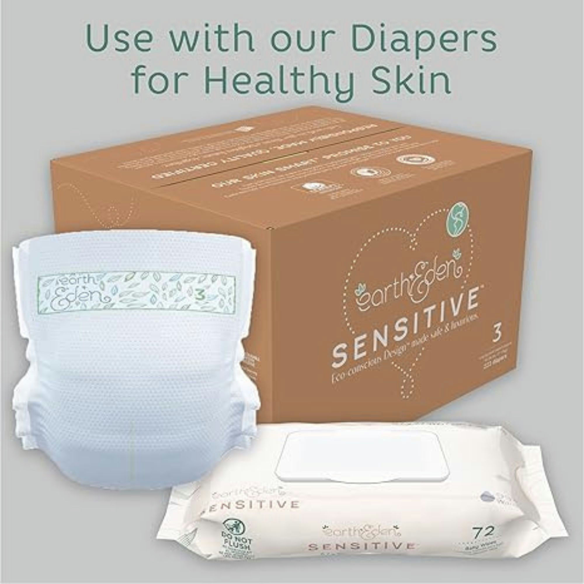 Earth & Eden Sensitive Baby Wipes