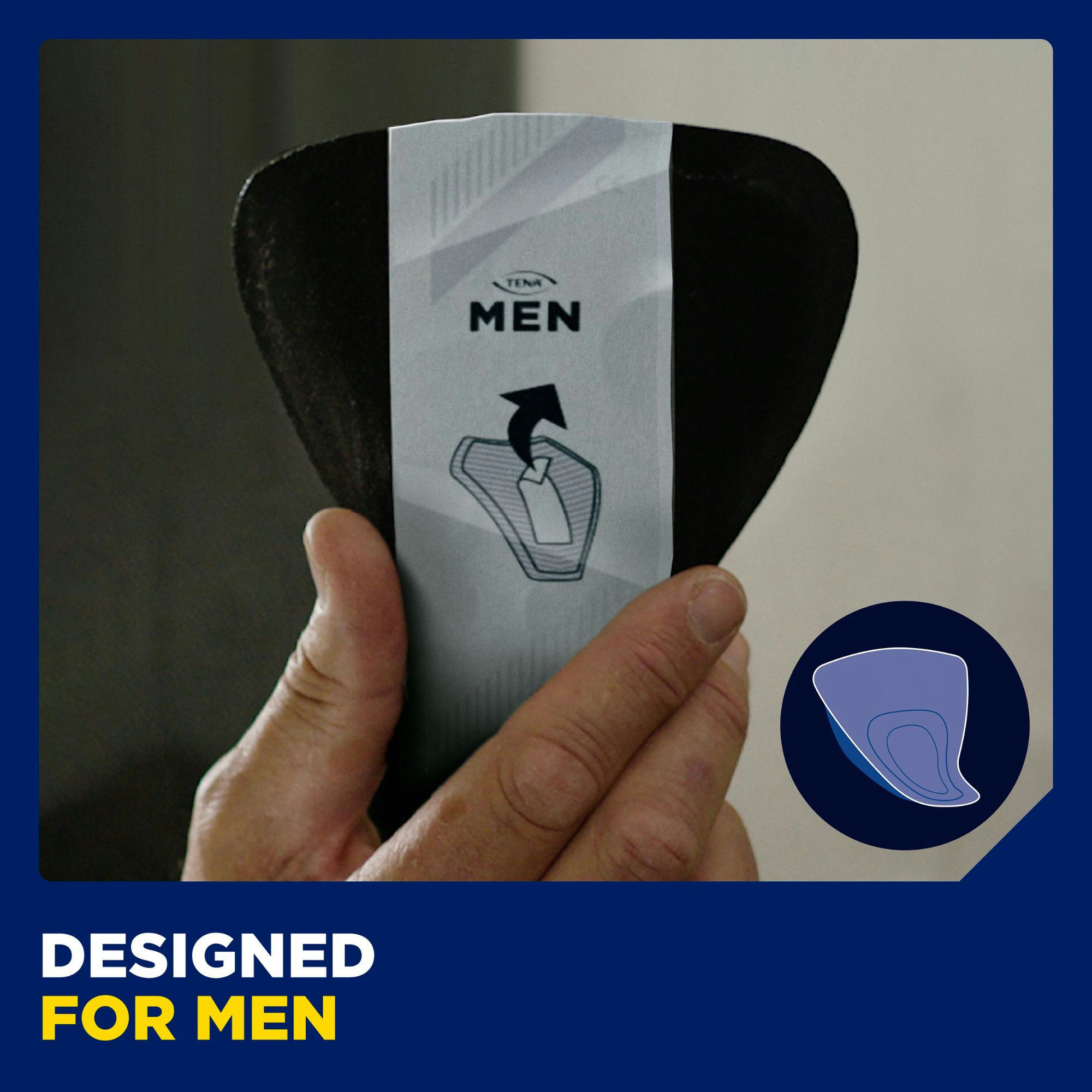 TENA Men Protective Shield, Light Absorbency