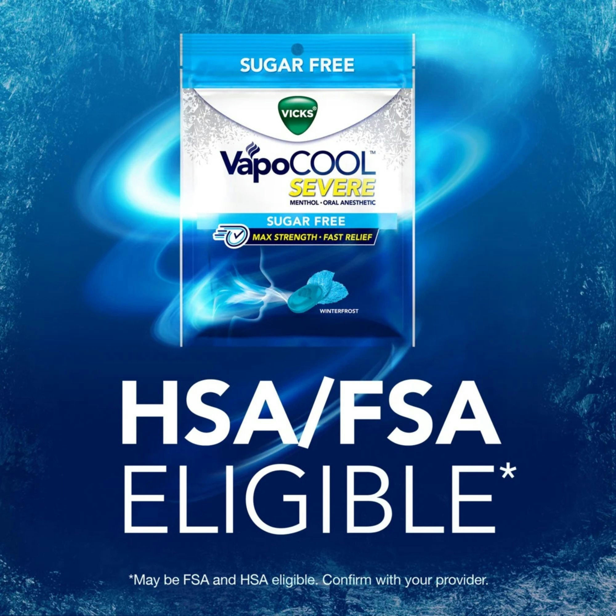 Vicks VapoCool Sugar-Free Severe Max Strength Medicated Drops