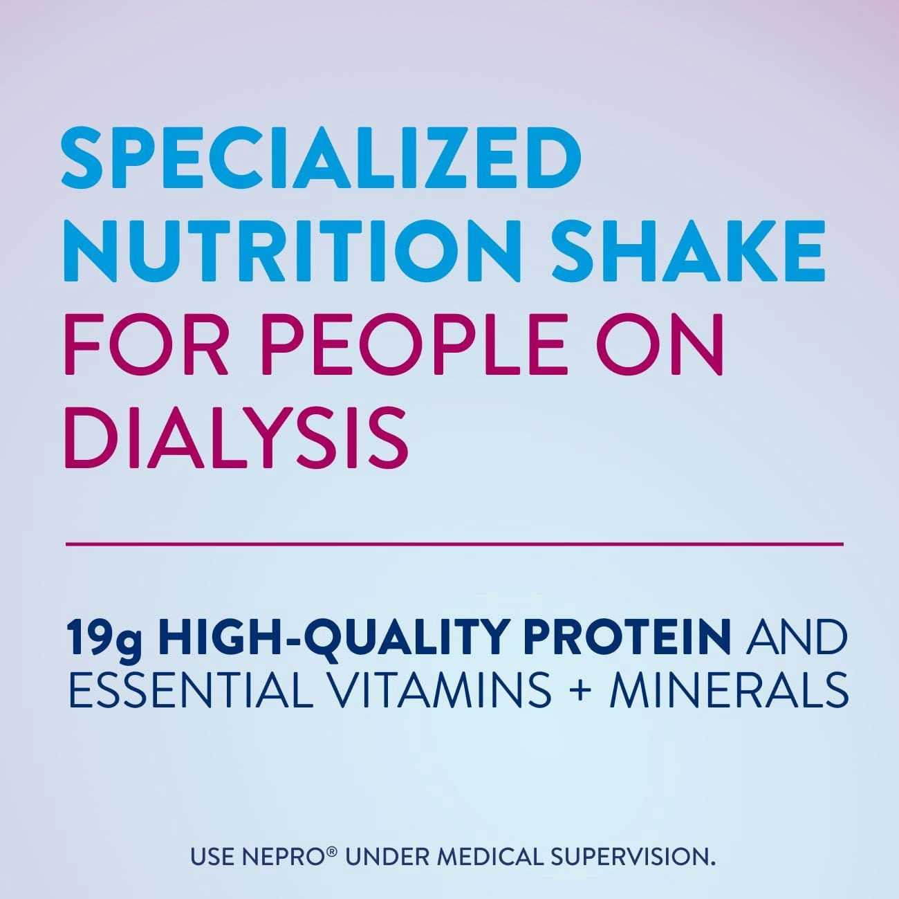 Nepro Specialized Nutrition Shake for People on Dialysis, Carton