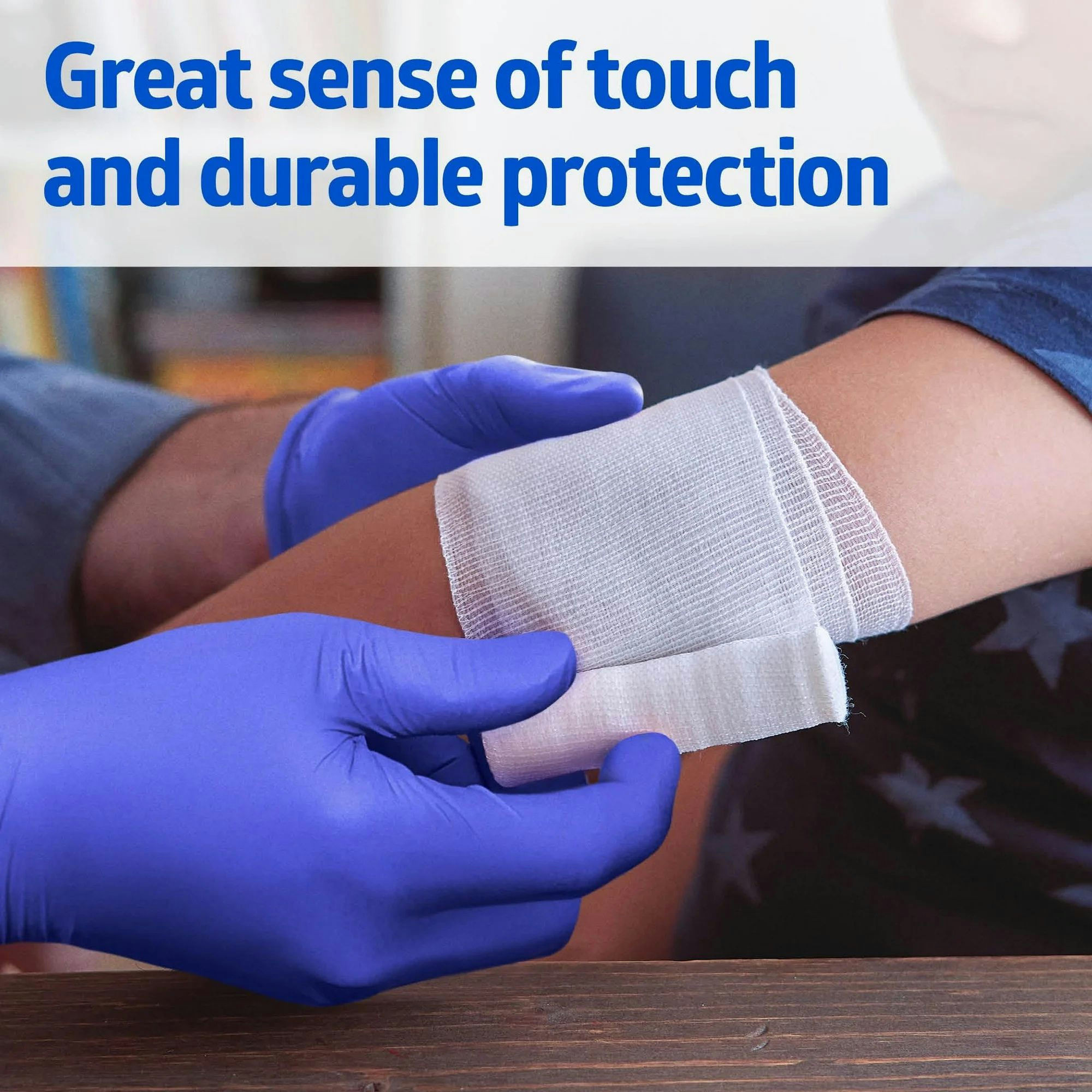 Medline FitGuard Nitrile Powder Free Exam Gloves