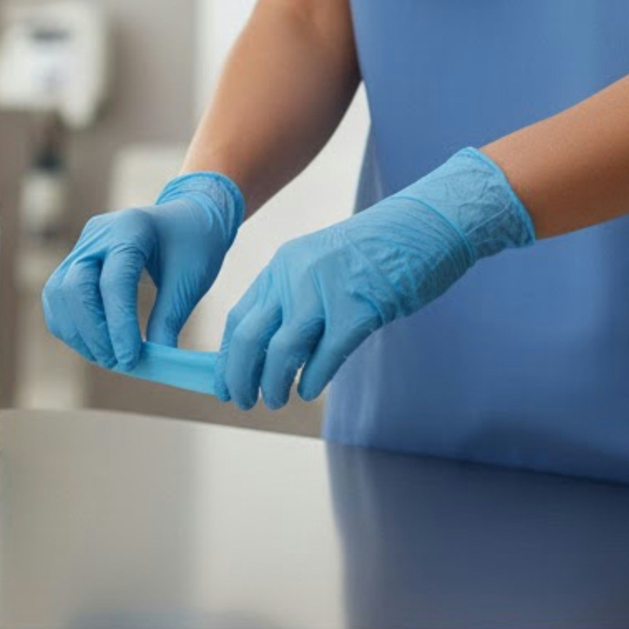 Medline Non-Sterile Powder-free Nitrile Exam Gloves