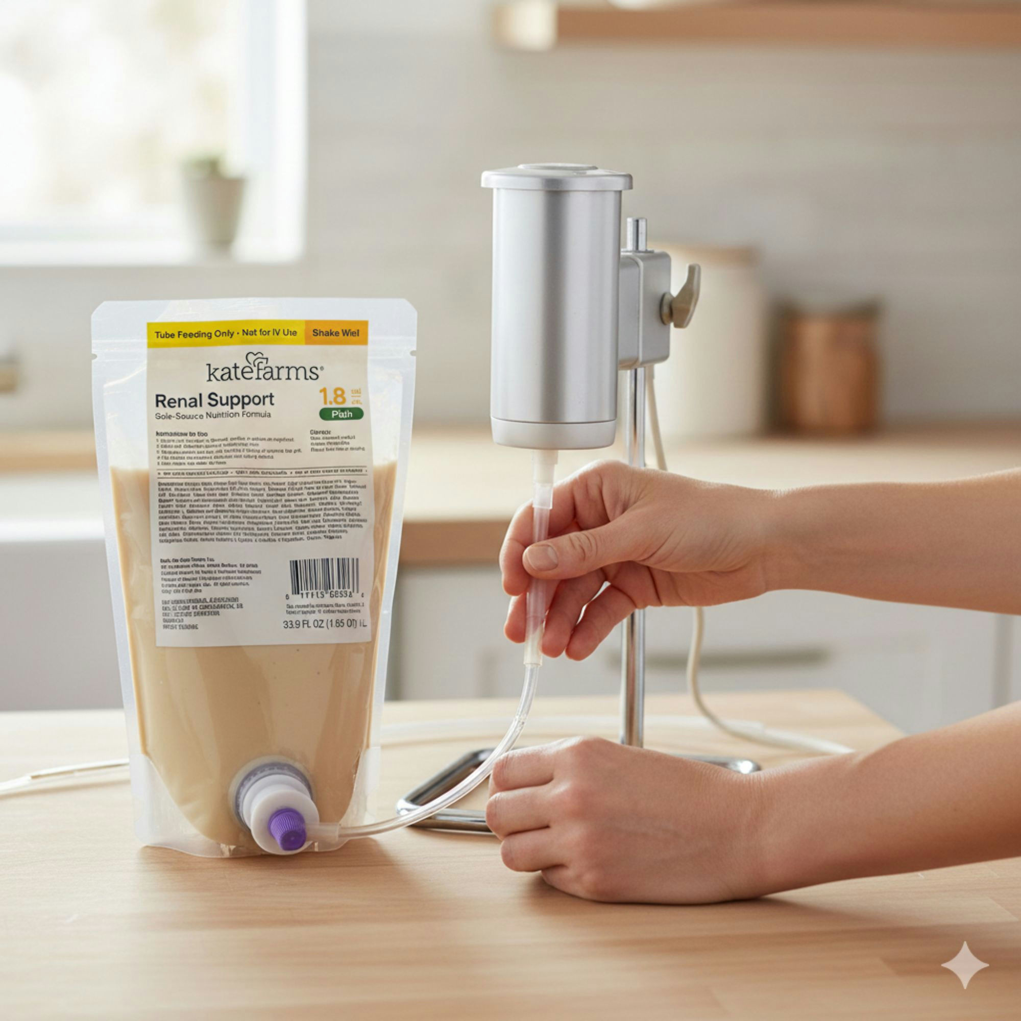 Kate Farms Renal Support 1.8 Plain Closed System