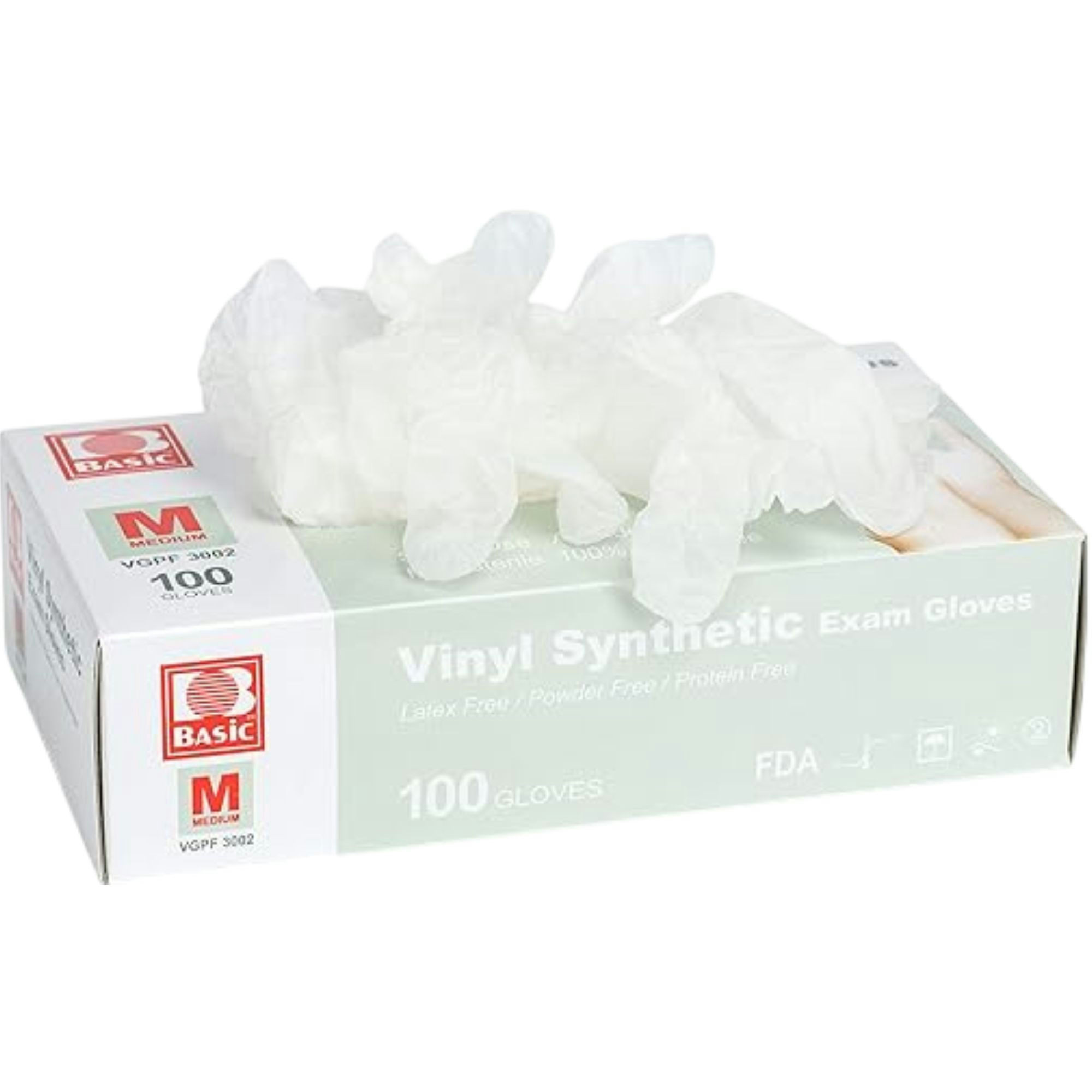 Intco Vinyl Synthetic Powder-Free Exam Gloves