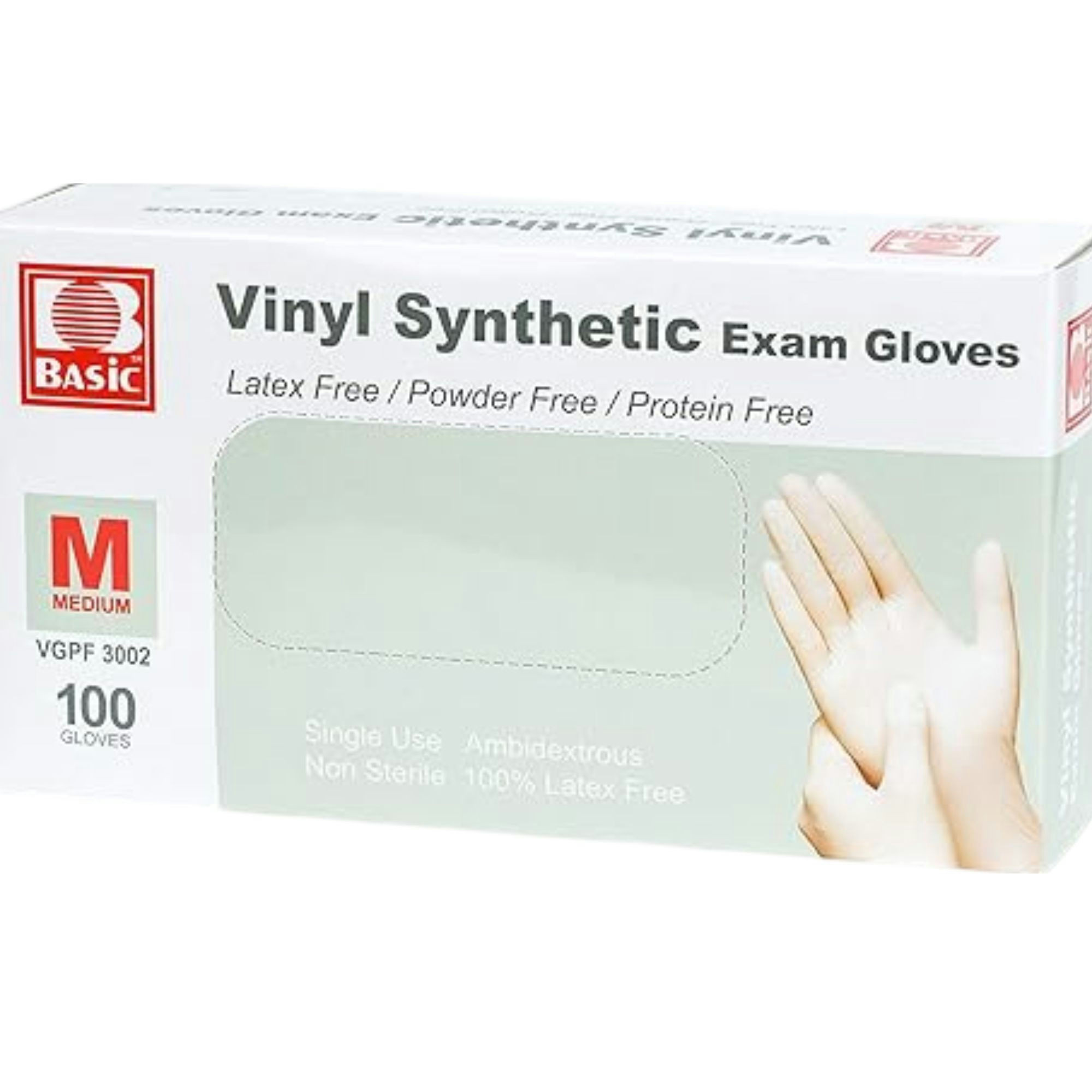 Intco Vinyl Synthetic Powder-Free Exam Gloves