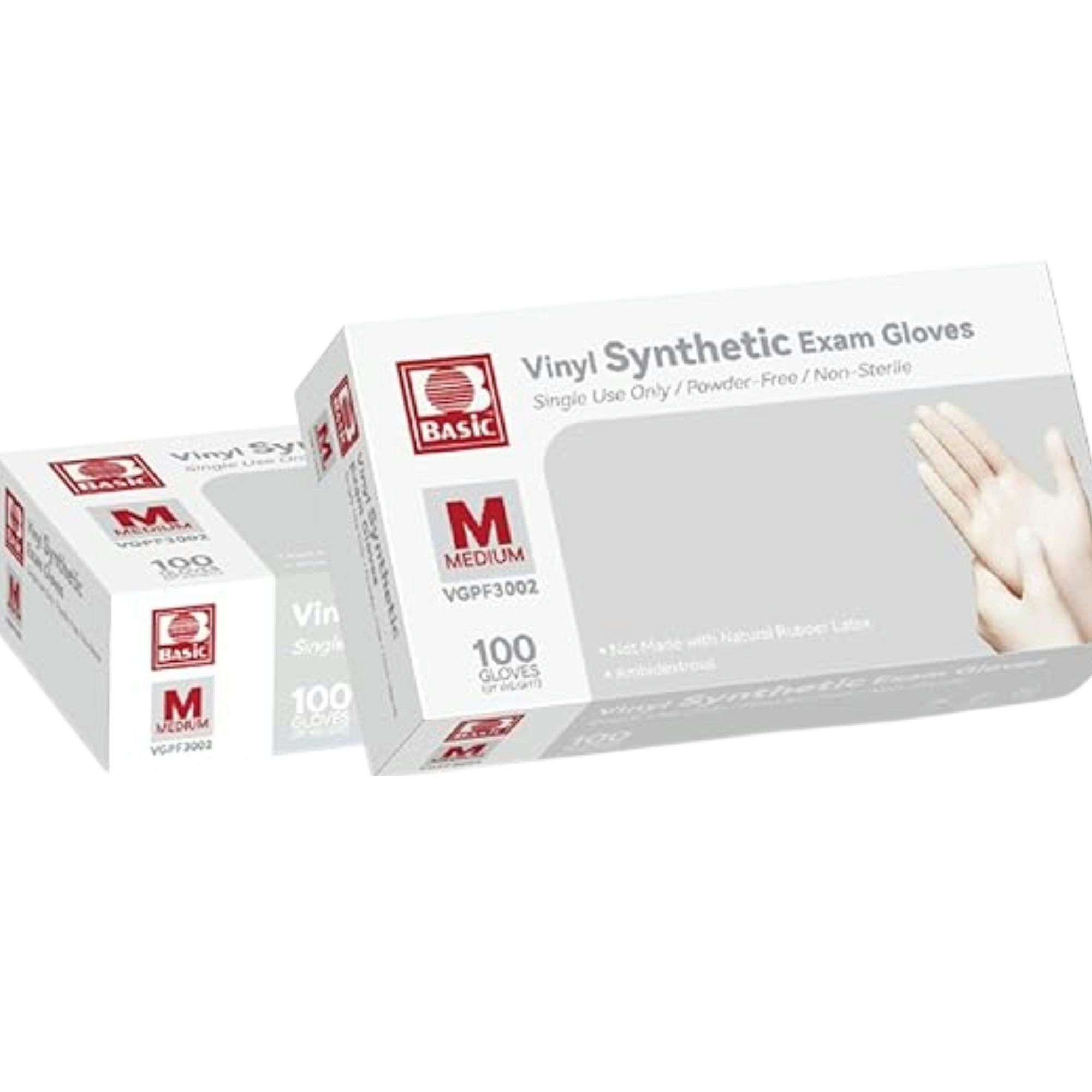 Intco Vinyl Synthetic Powder-Free Exam Gloves