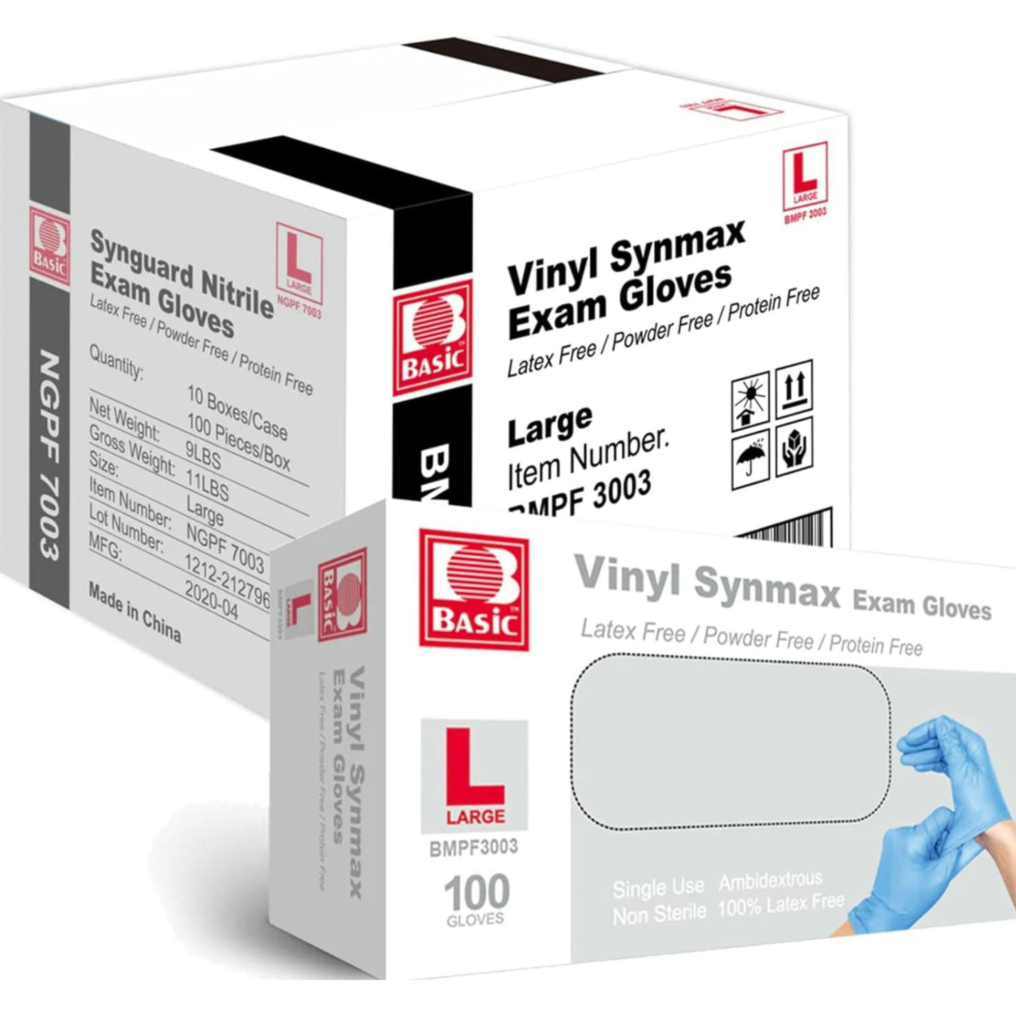 Intco Vinyl Synmax Exam Gloves