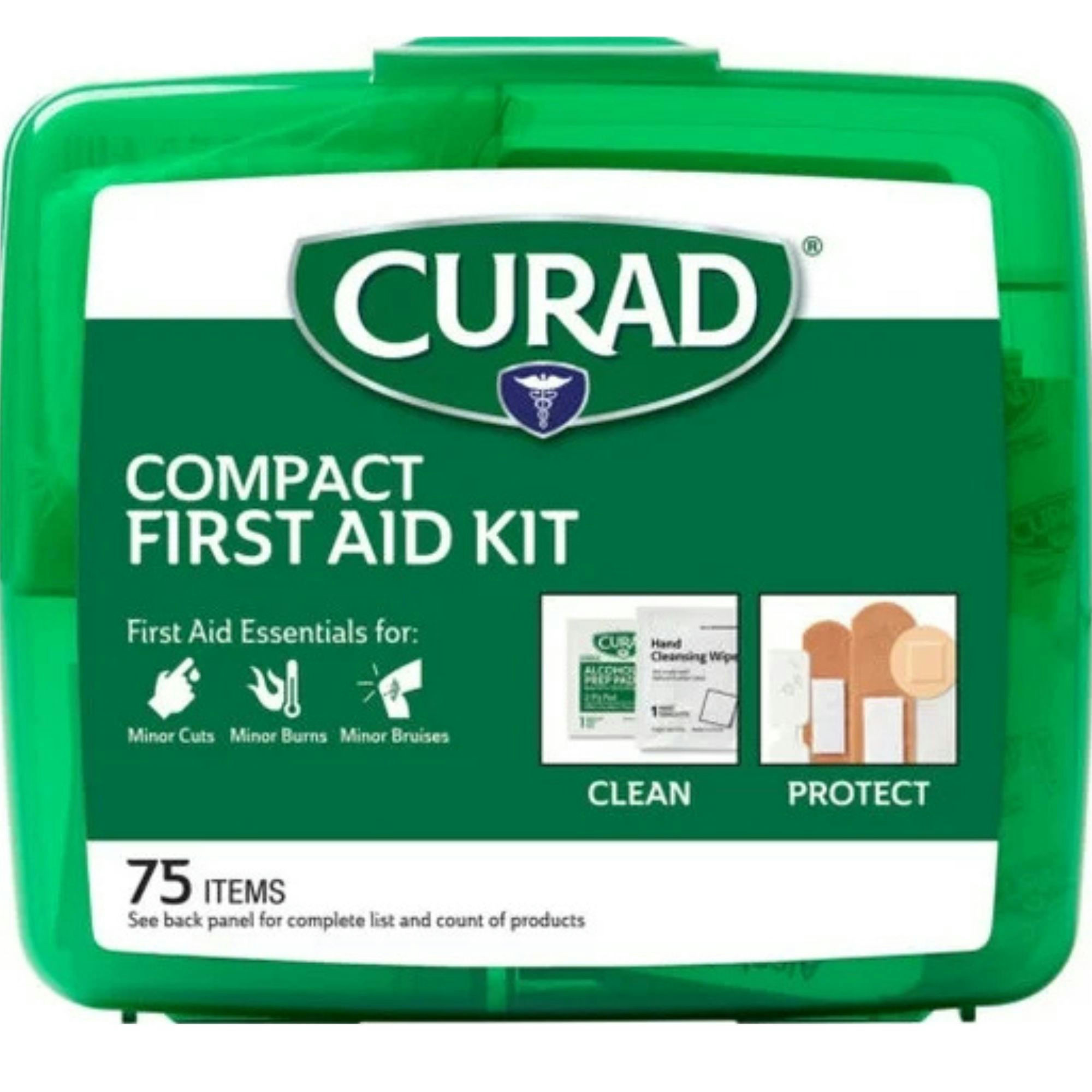 Curad 75-Piece Compact Portable First Aid Kit