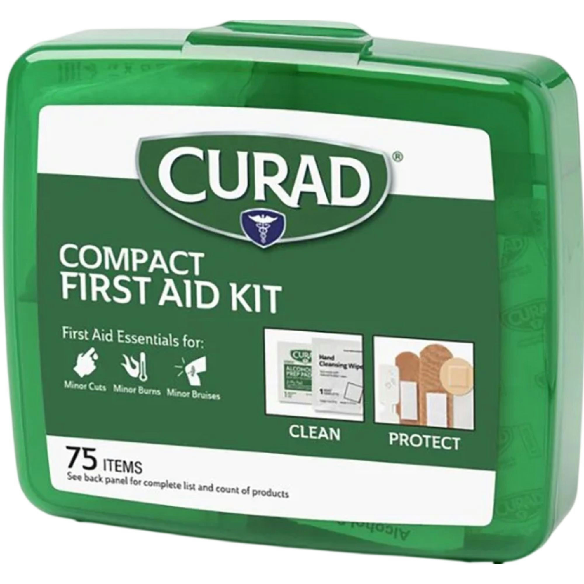 Curad 75-Piece Compact Portable First Aid Kit