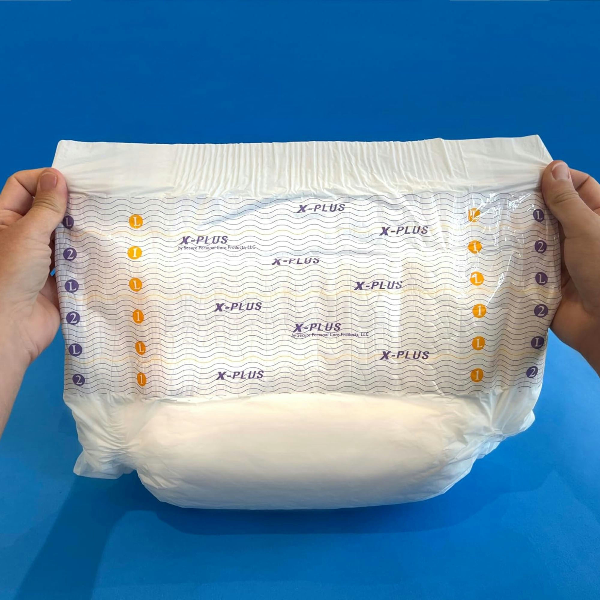 TotalDry Ultimate X-Plus Adult Incontinence Fitted Briefs with Tabs for Men & Women