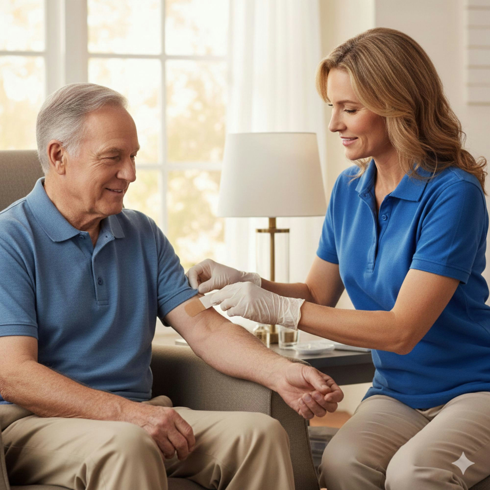 Synguard Vinyl Synthetic Powder-Free Exam Gloves