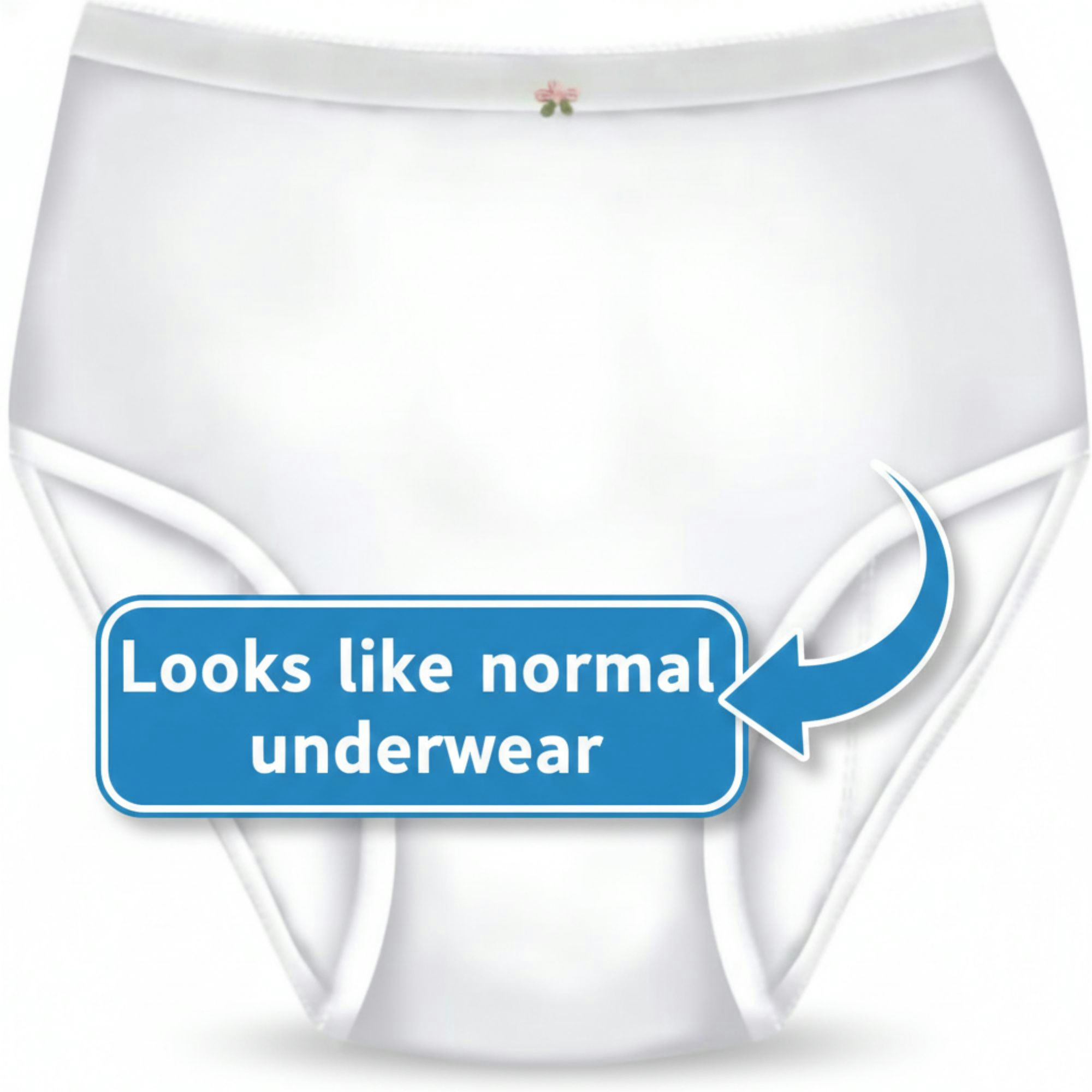 TotalDry Reusable Pull-Up Incontinence Underwear for Women