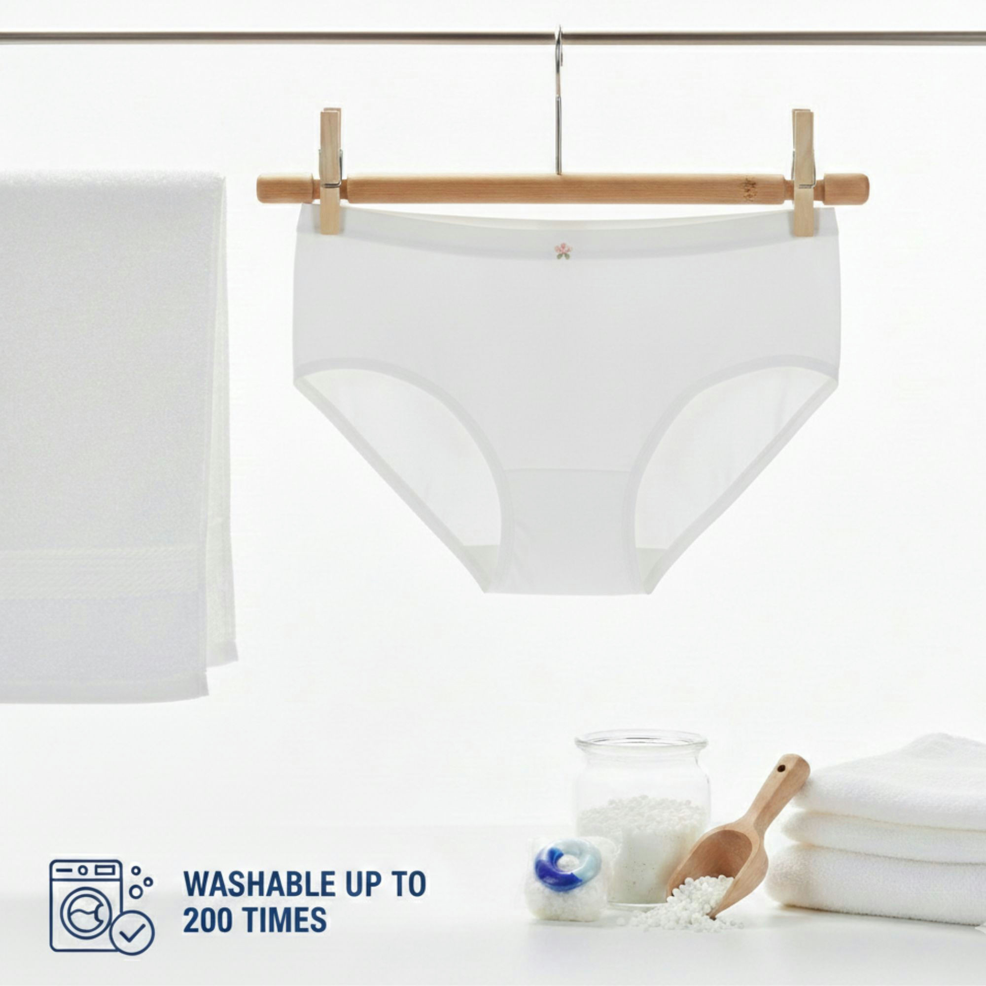 TotalDry Reusable Pull-Up Incontinence Underwear for Women