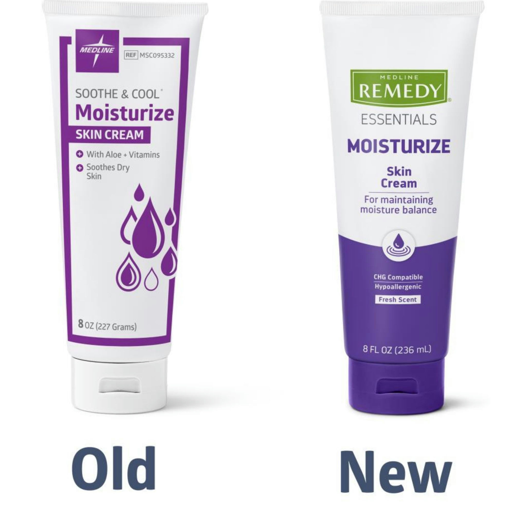 Medline Remedy Essentials Moisturize Skin Cream for Maintaining Moisture Balance