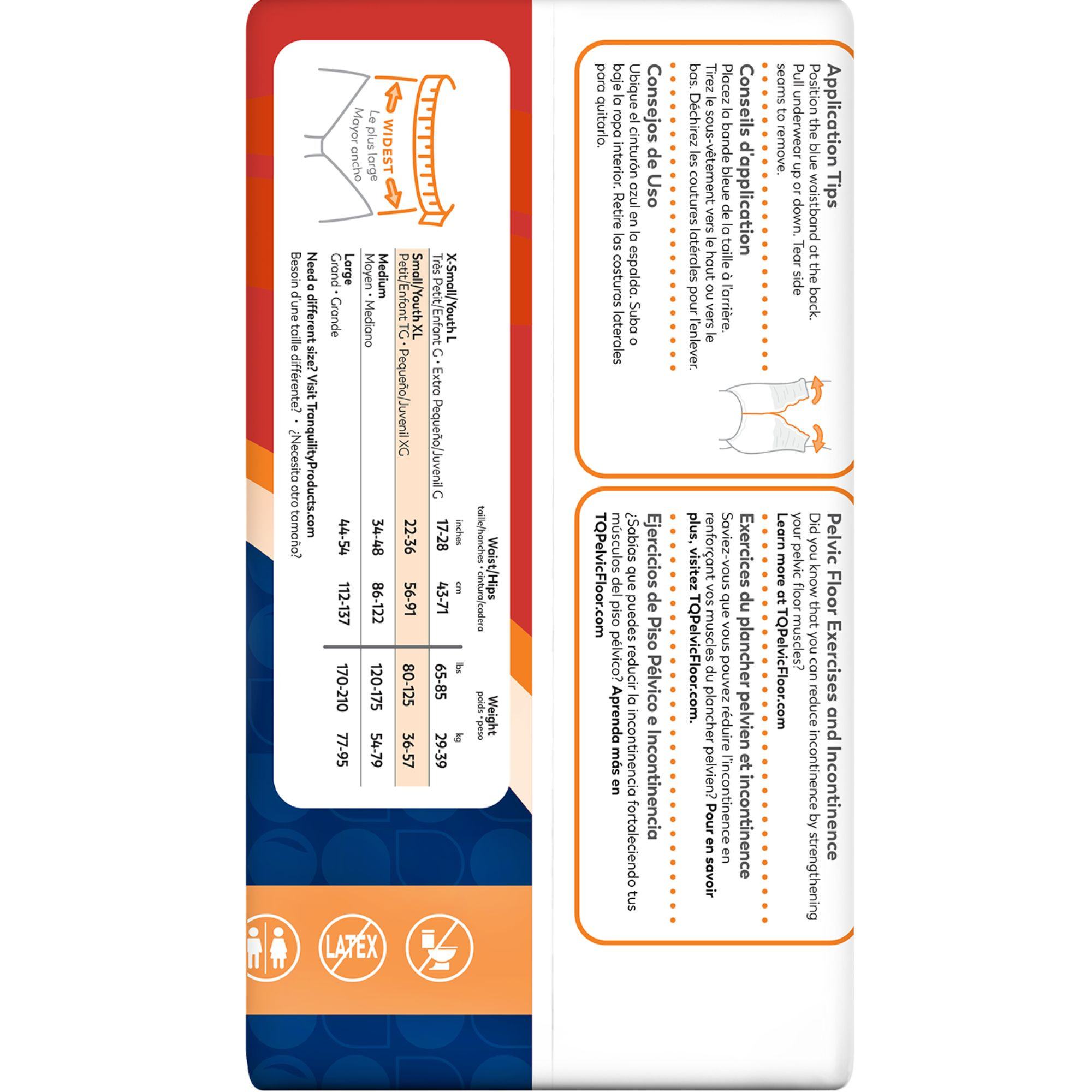 Tranquility Premium Overnight Disposable Absorbent Underwear