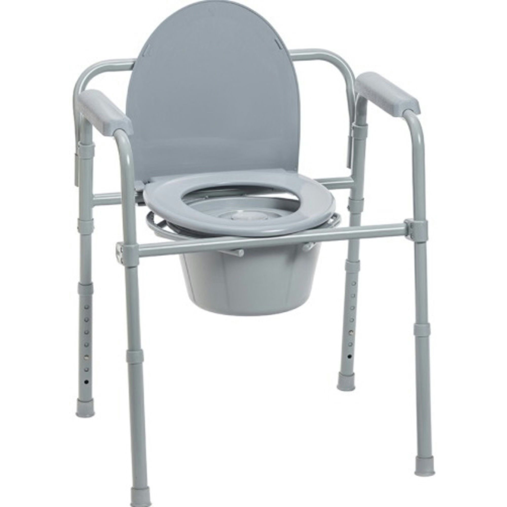 Drive Medical Folding Steel Commode