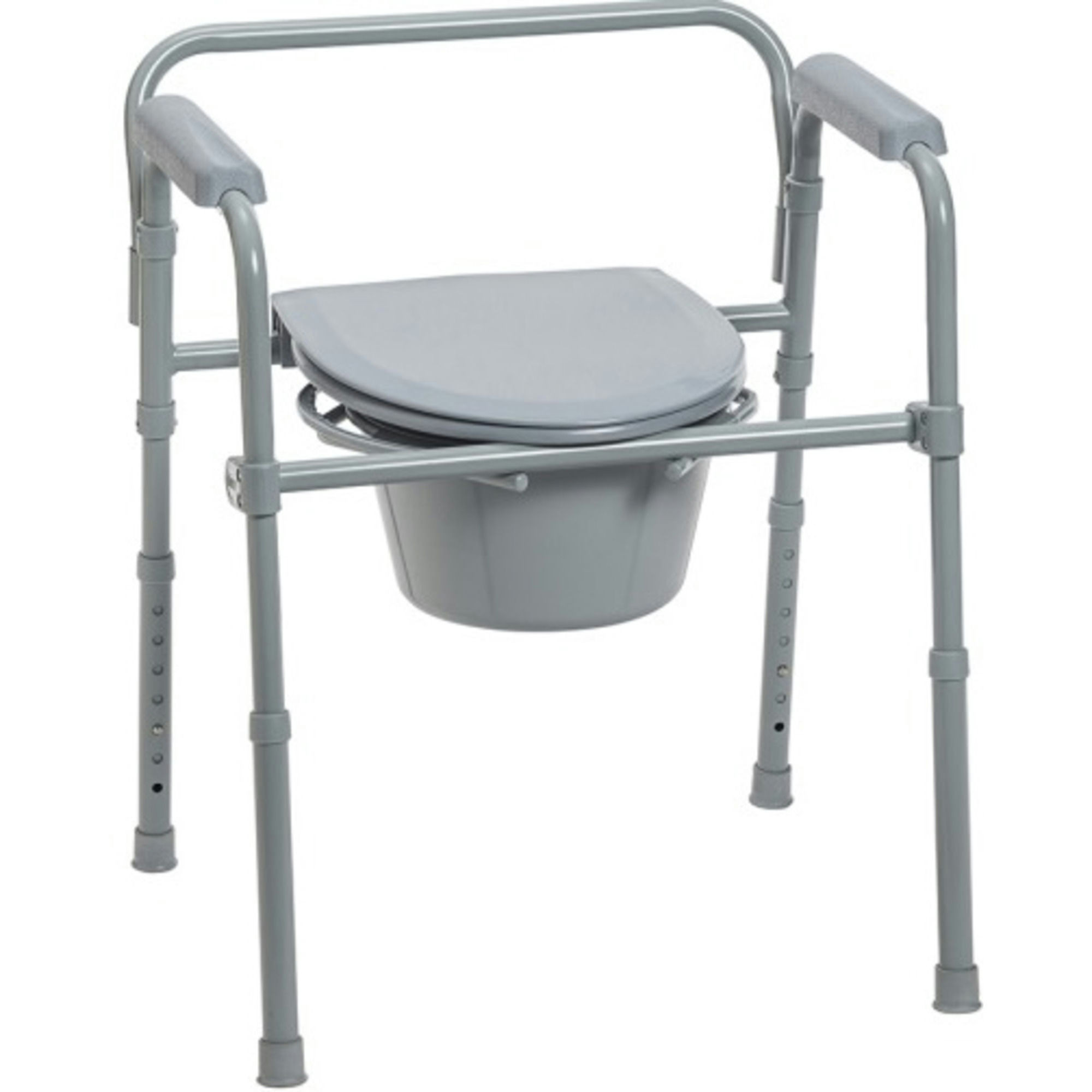 Drive Medical Folding Steel Commode
