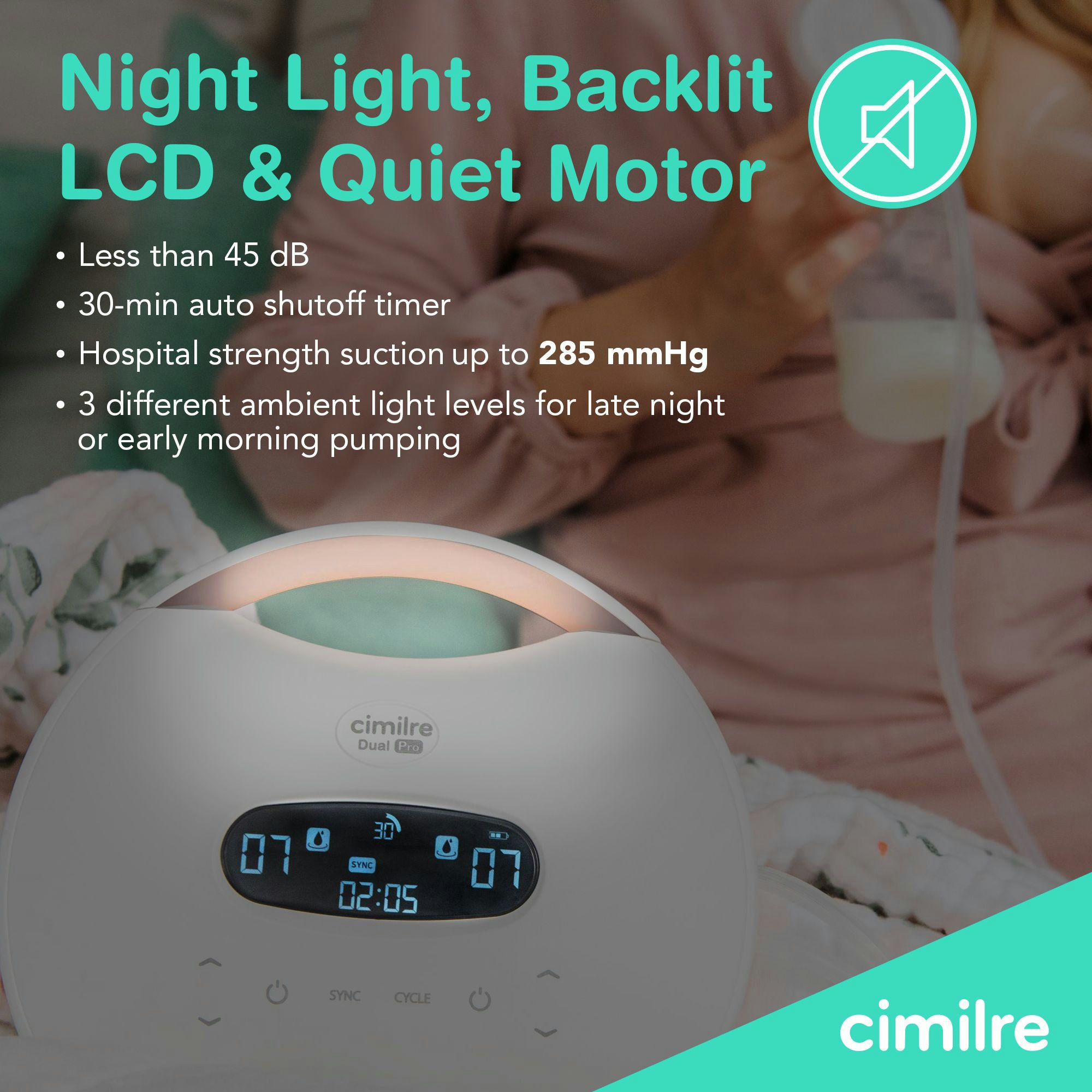 Cimilre S7 Dual Pro Rechargeable Breast Pump