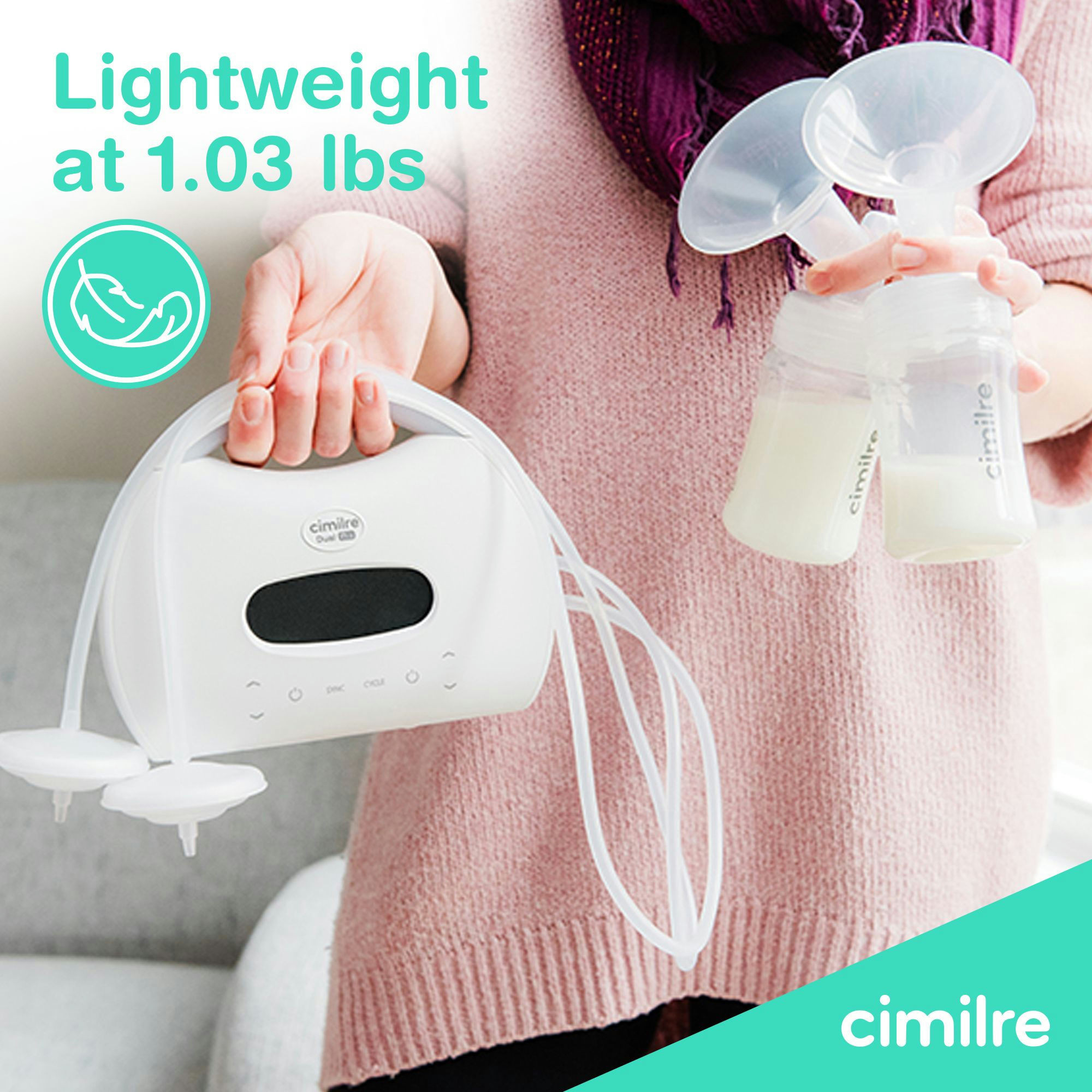 Cimilre S7 Dual Pro Rechargeable Breast Pump